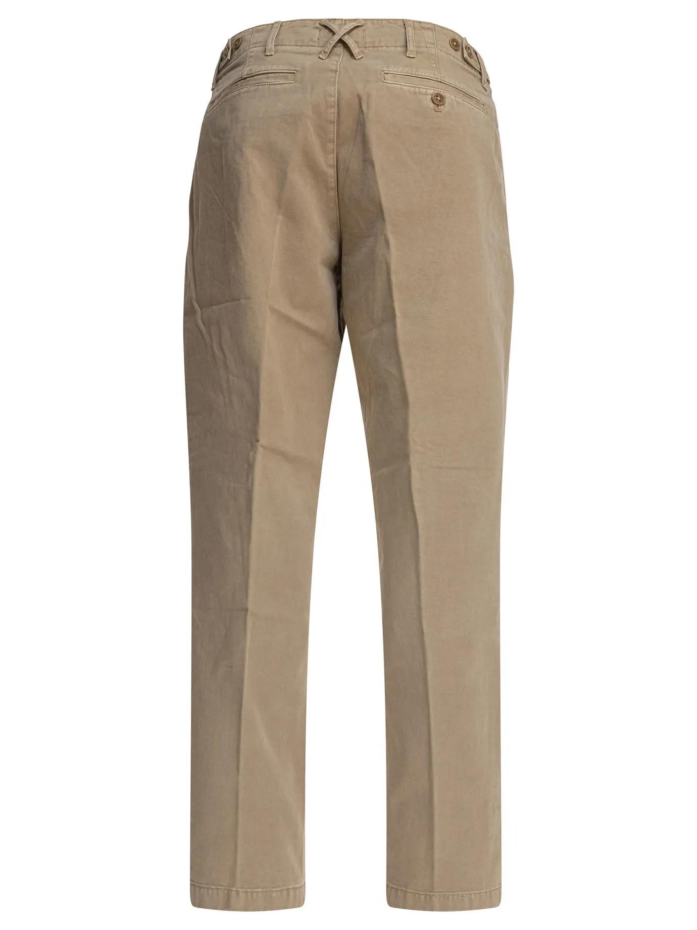 Straight Leg Trousers Beige sold by Wanan Luxury product image thumbnail 2