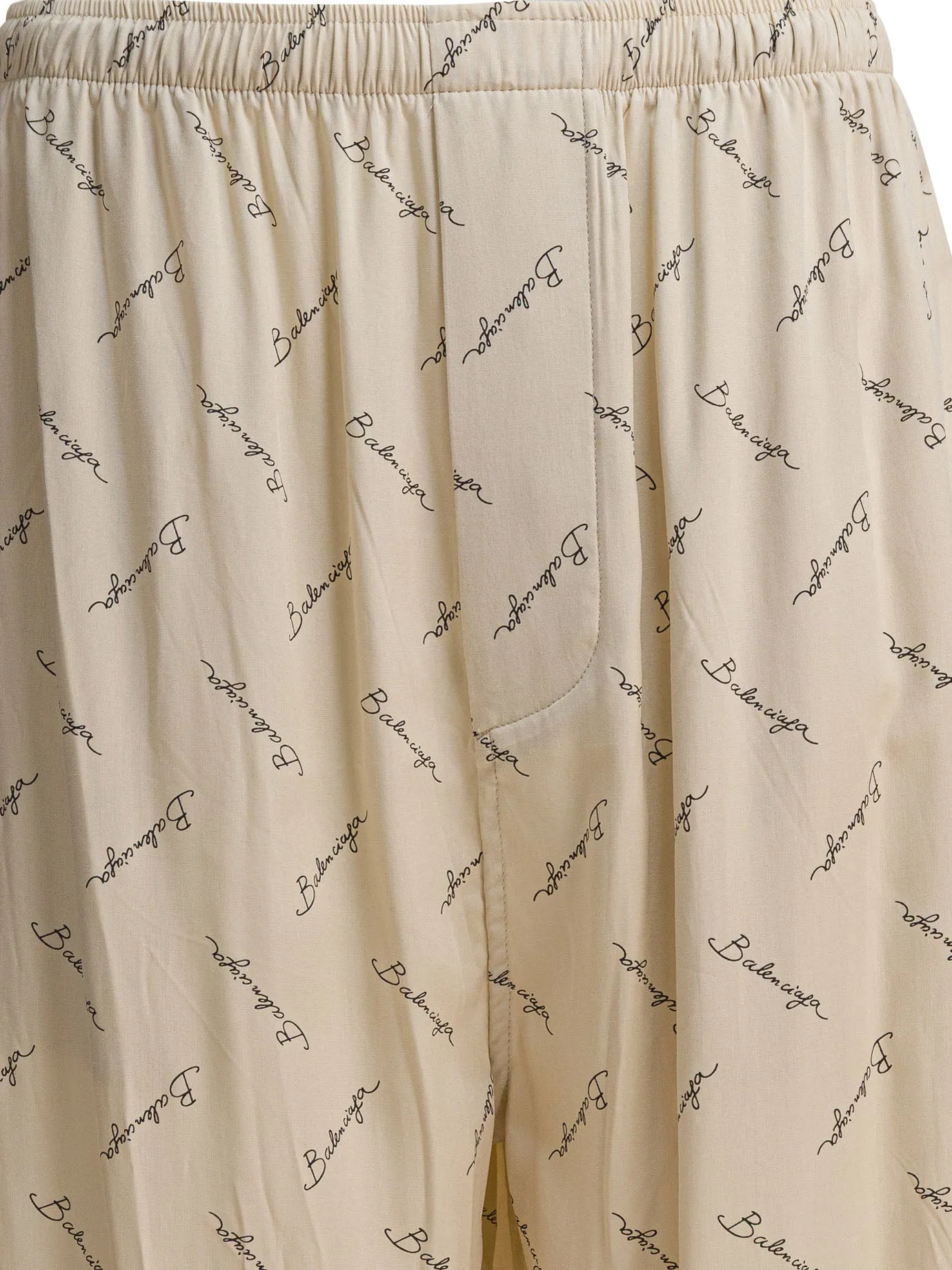 Pants With Logo Trousers Beige sold by Wanan Luxury product image thumbnail 3