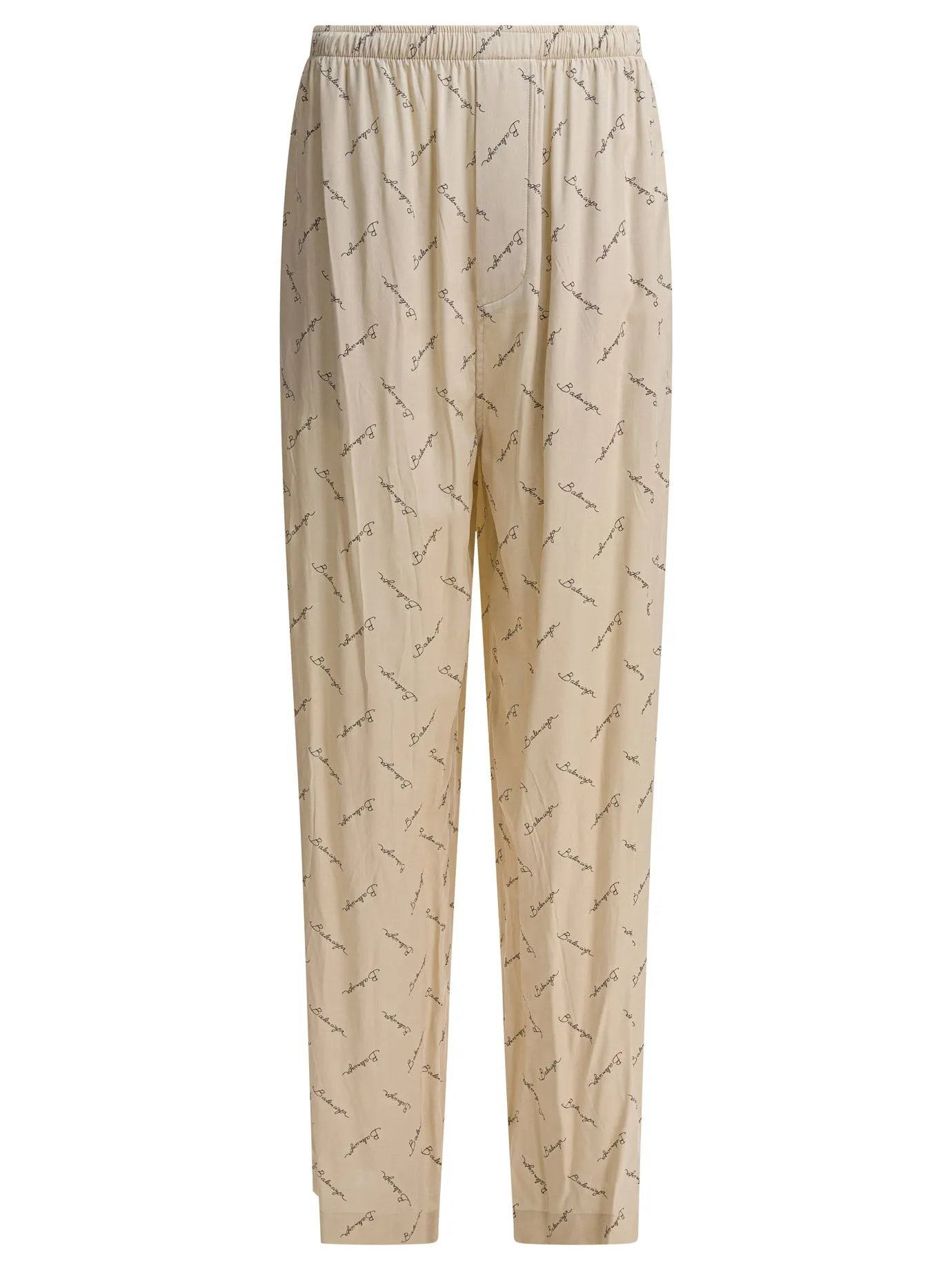 Pants With Logo Trousers Beige sold by Wanan Luxury