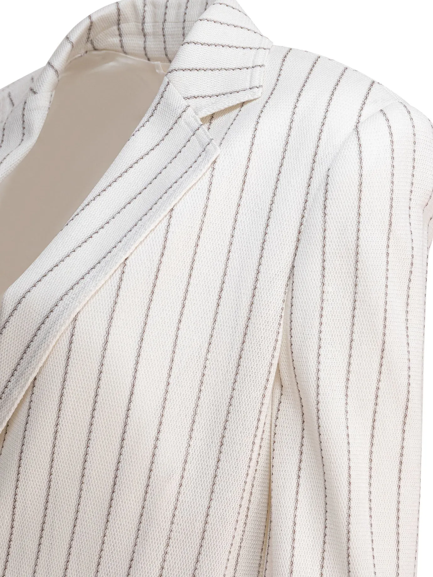 Jadi Jackets And Coats White sold by Wanan Luxury product image thumbnail 4