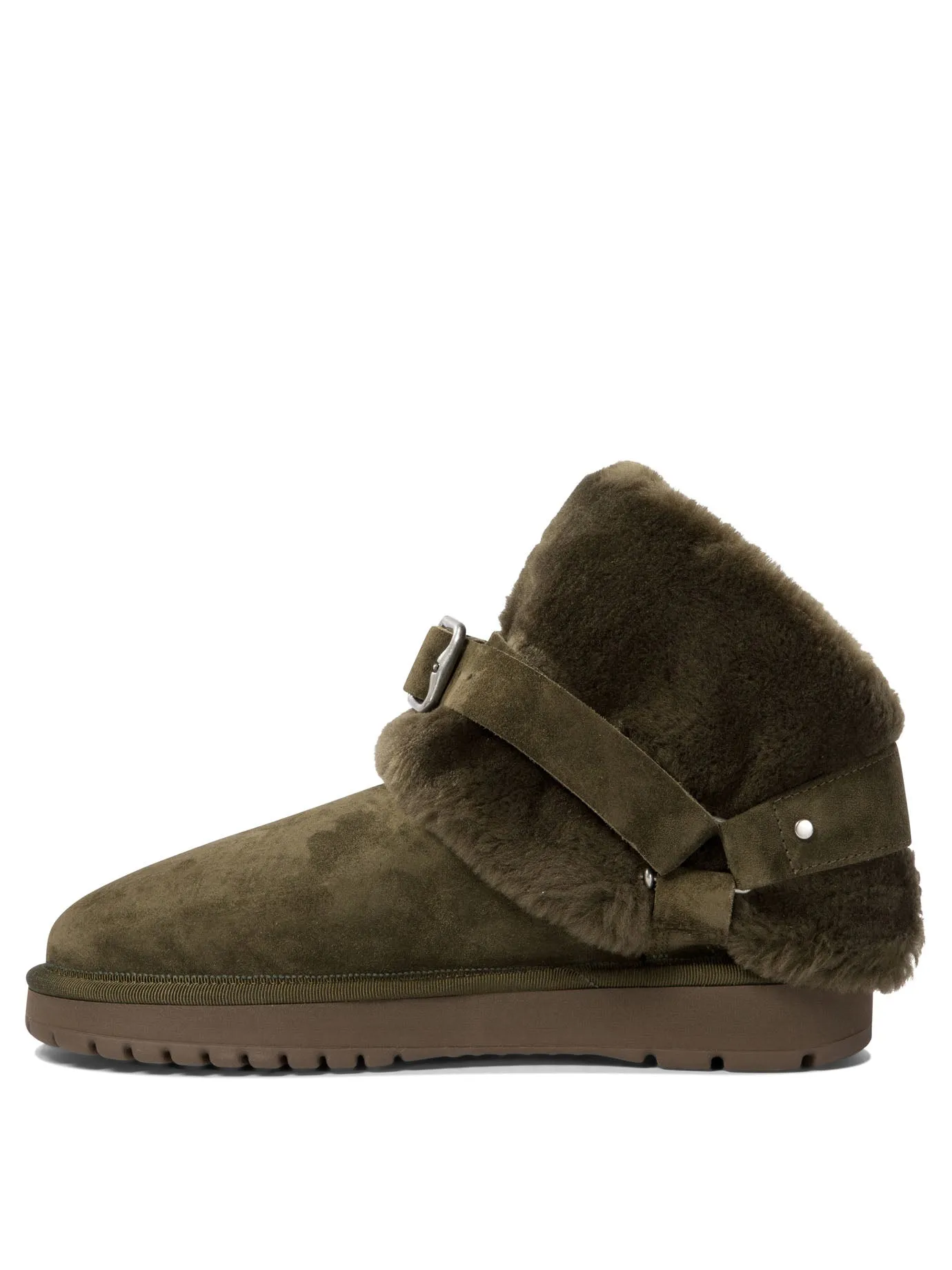 Chubby Ankle Boots Green sold by Wanan Luxury product image thumbnail 3