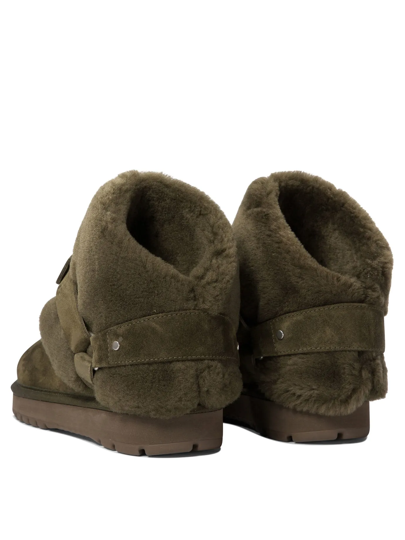 Chubby Ankle Boots Green sold by Wanan Luxury product image thumbnail 4