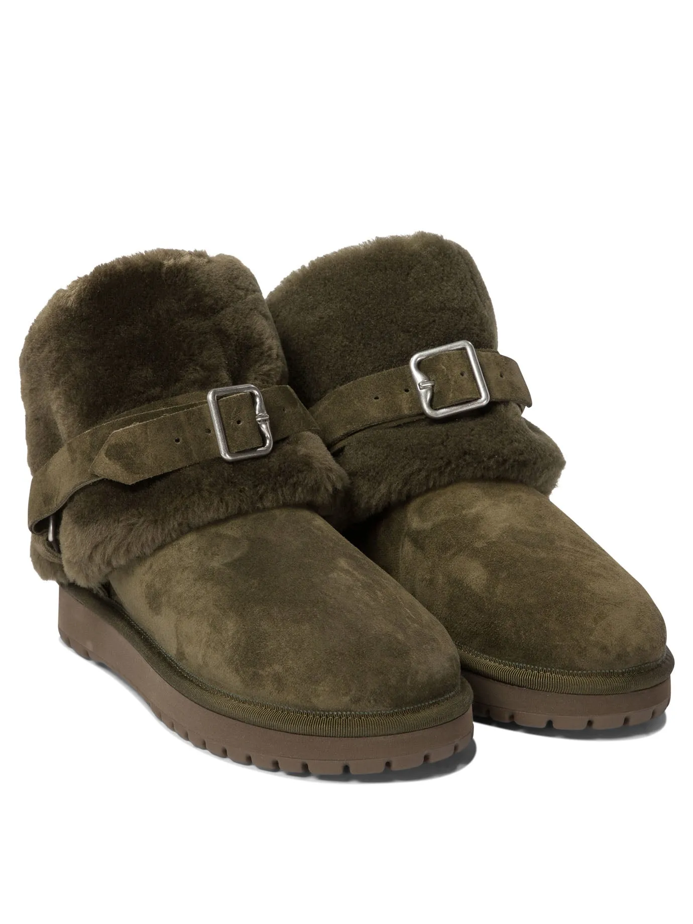 Chubby Ankle Boots Green sold by Wanan Luxury product image thumbnail 2