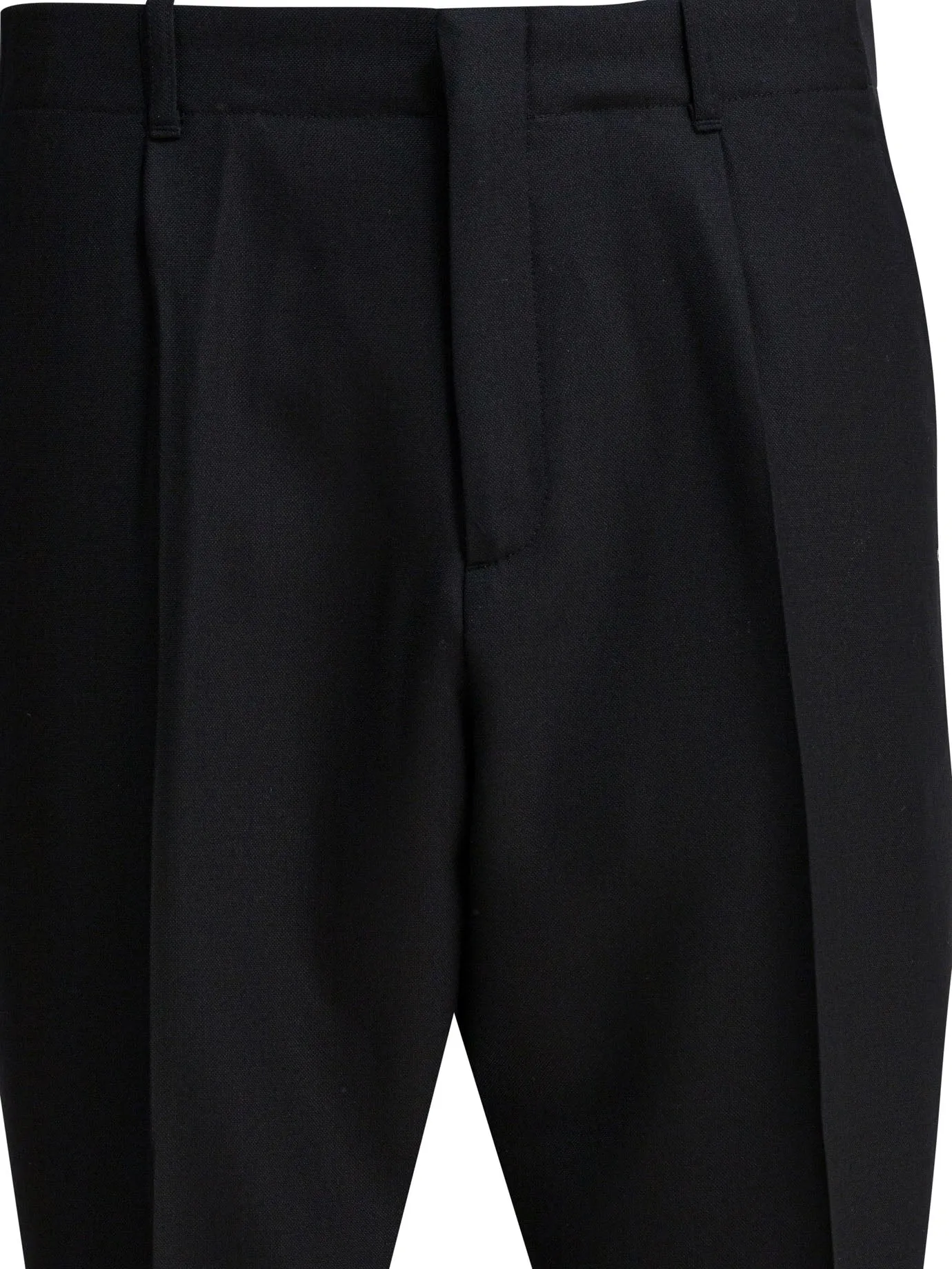 Wool Chino Pants Trousers Black sold by Wanan Luxury product image thumbnail 3