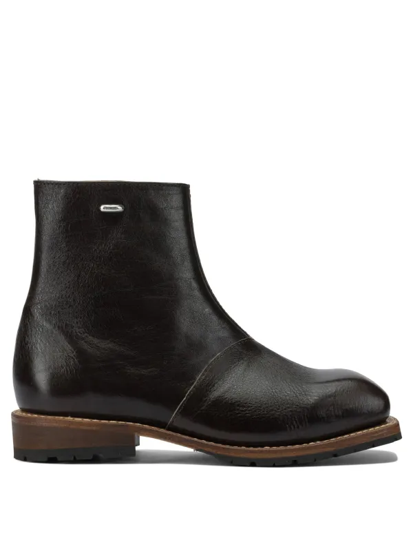 Engine Boots And Ankle Boots Black sold by Wanan Luxury