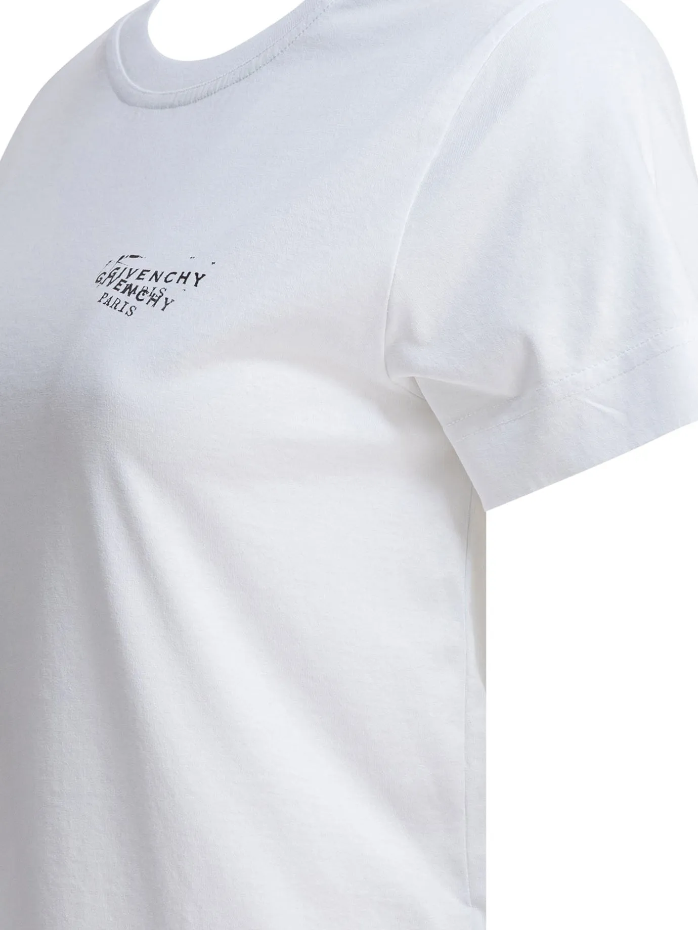 Fitted T-Shirts White sold by Wanan Luxury product image thumbnail 4