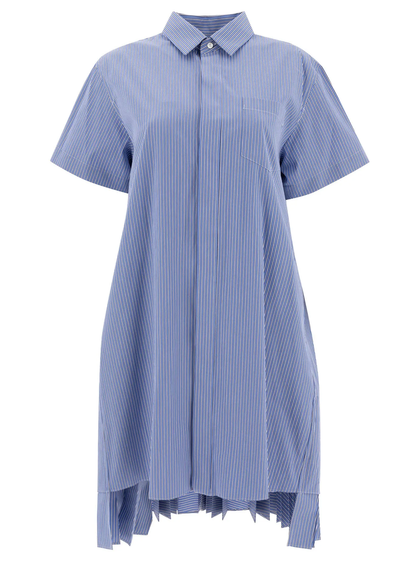 Shirt Dress Dresses Blue sold by Wanan Luxury