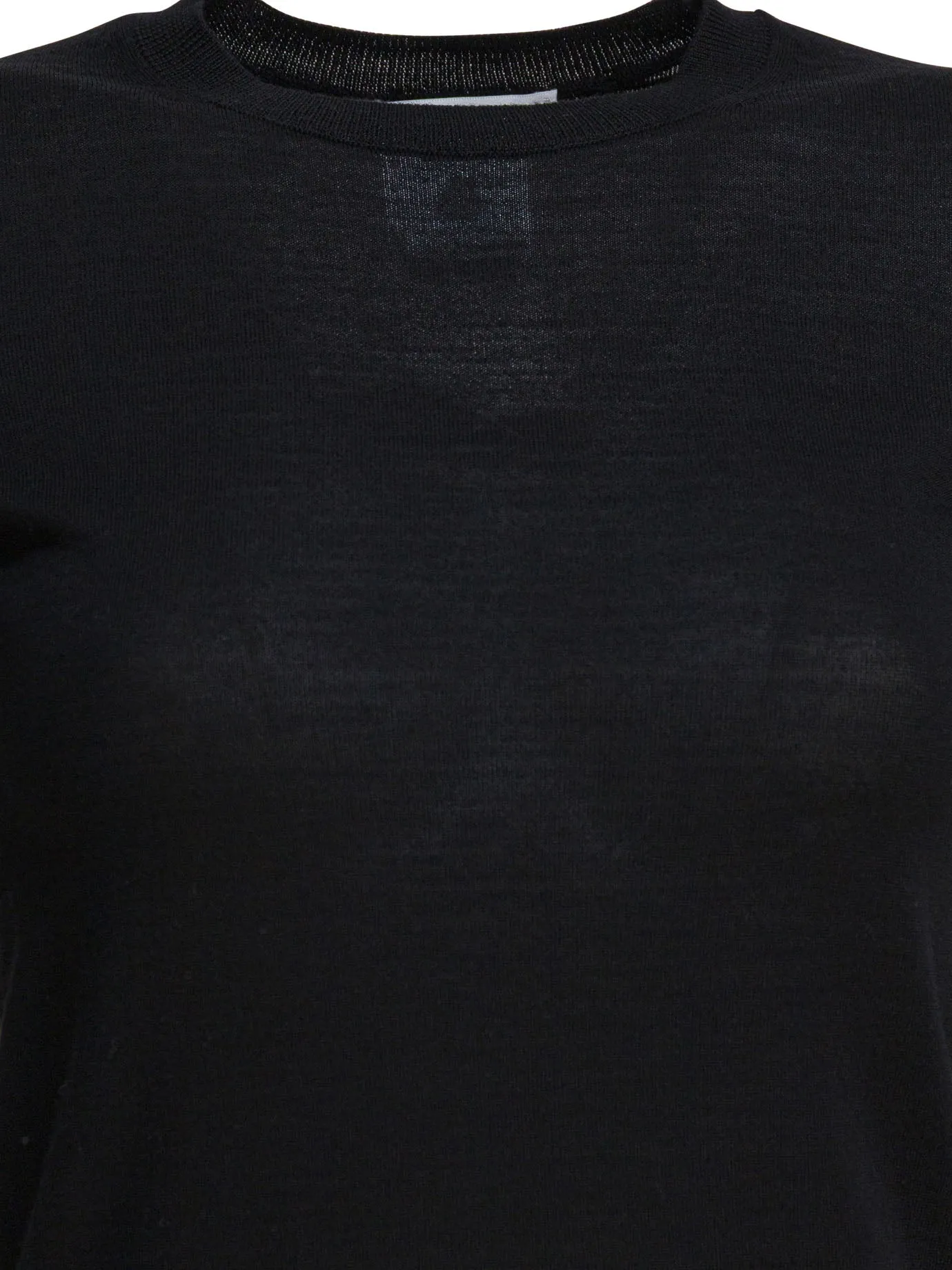 Basic Wool Sweater T-Shirts Black sold by Wanan Luxury product image thumbnail 3