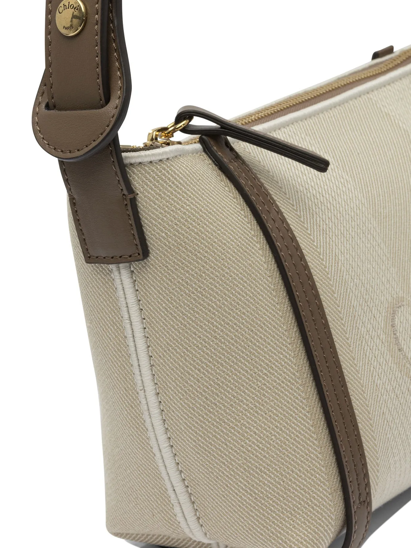 Chloé Carry Shoulder Bags Beige sold by Wanan Luxury product image thumbnail 4