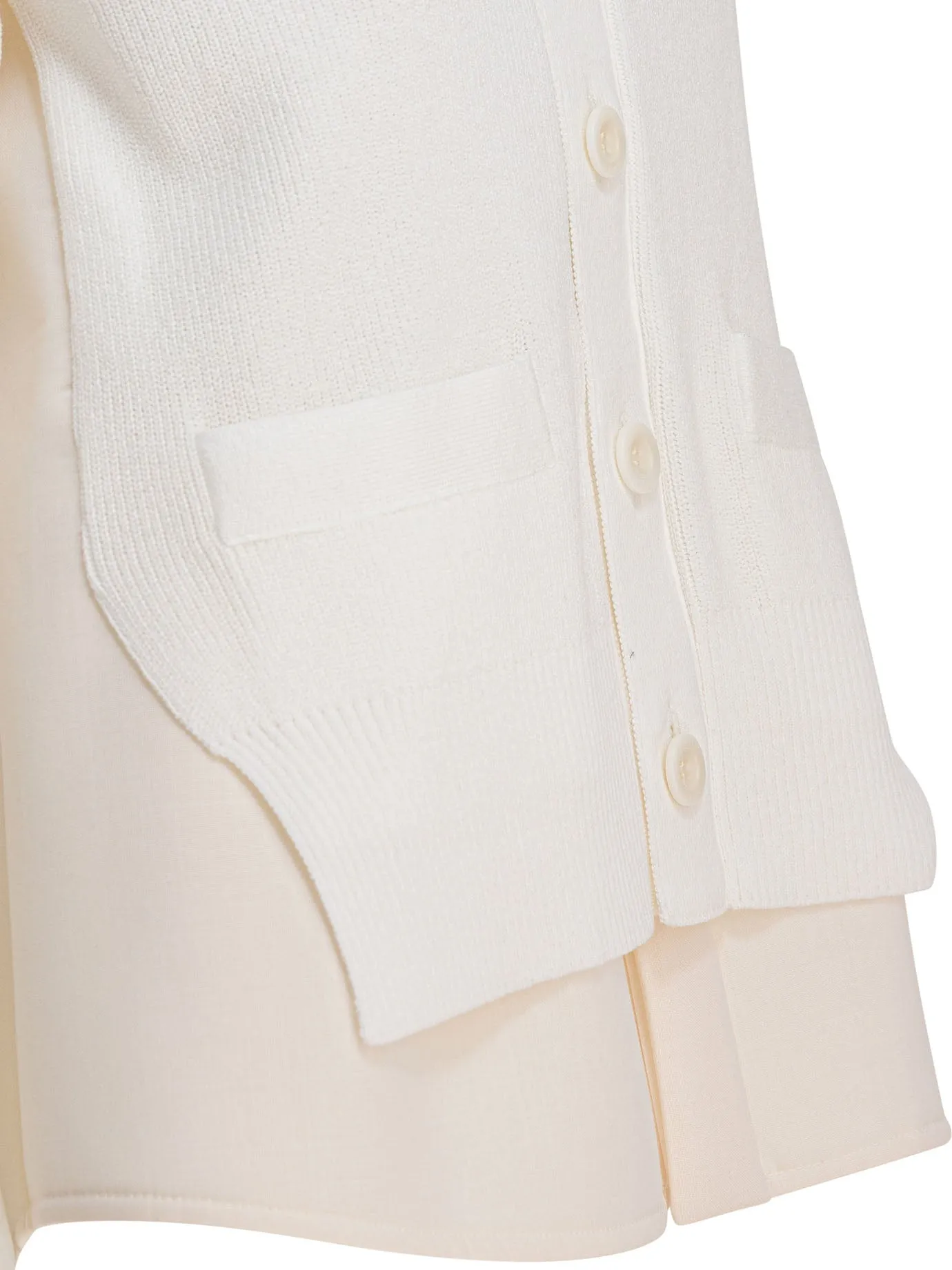 V-Neck Sweater Knitwear White sold by Wanan Luxury product image thumbnail 4