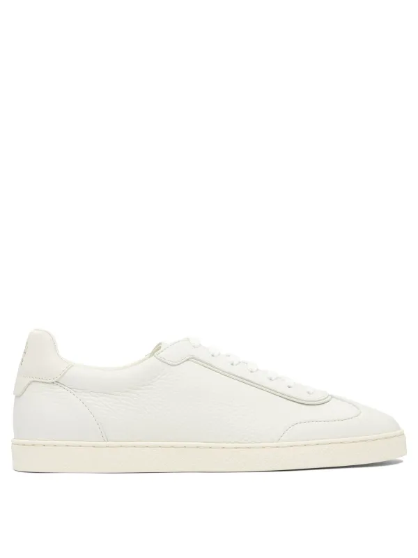 Leather Sneakers Sneakers & Slip-On White sold by Wanan Luxury