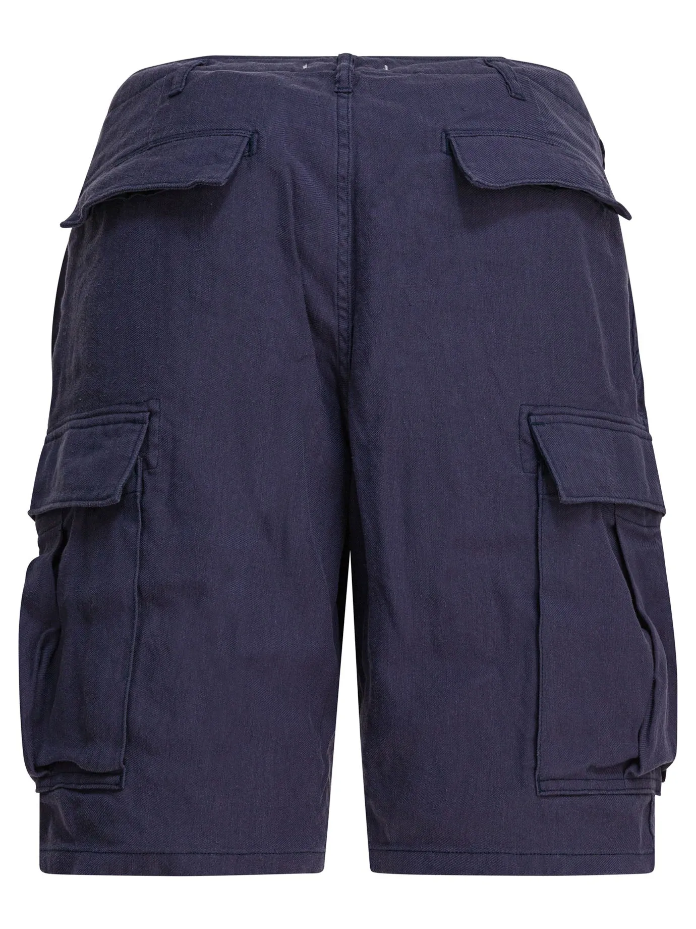 Linen Cargo Shorts Blue sold by Wanan Luxury product image thumbnail 2