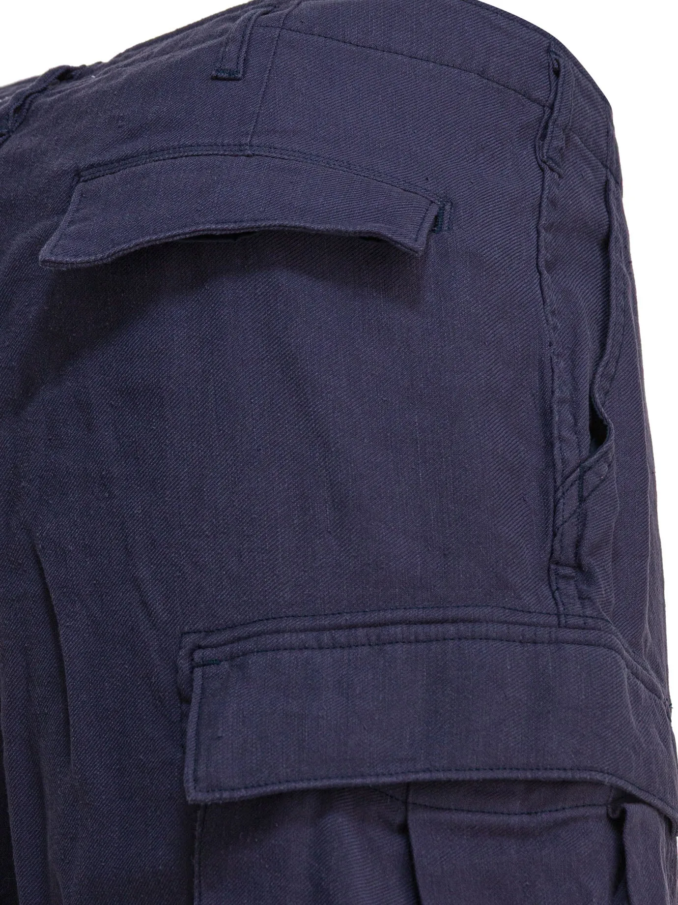 Linen Cargo Shorts Blue sold by Wanan Luxury product image thumbnail 4