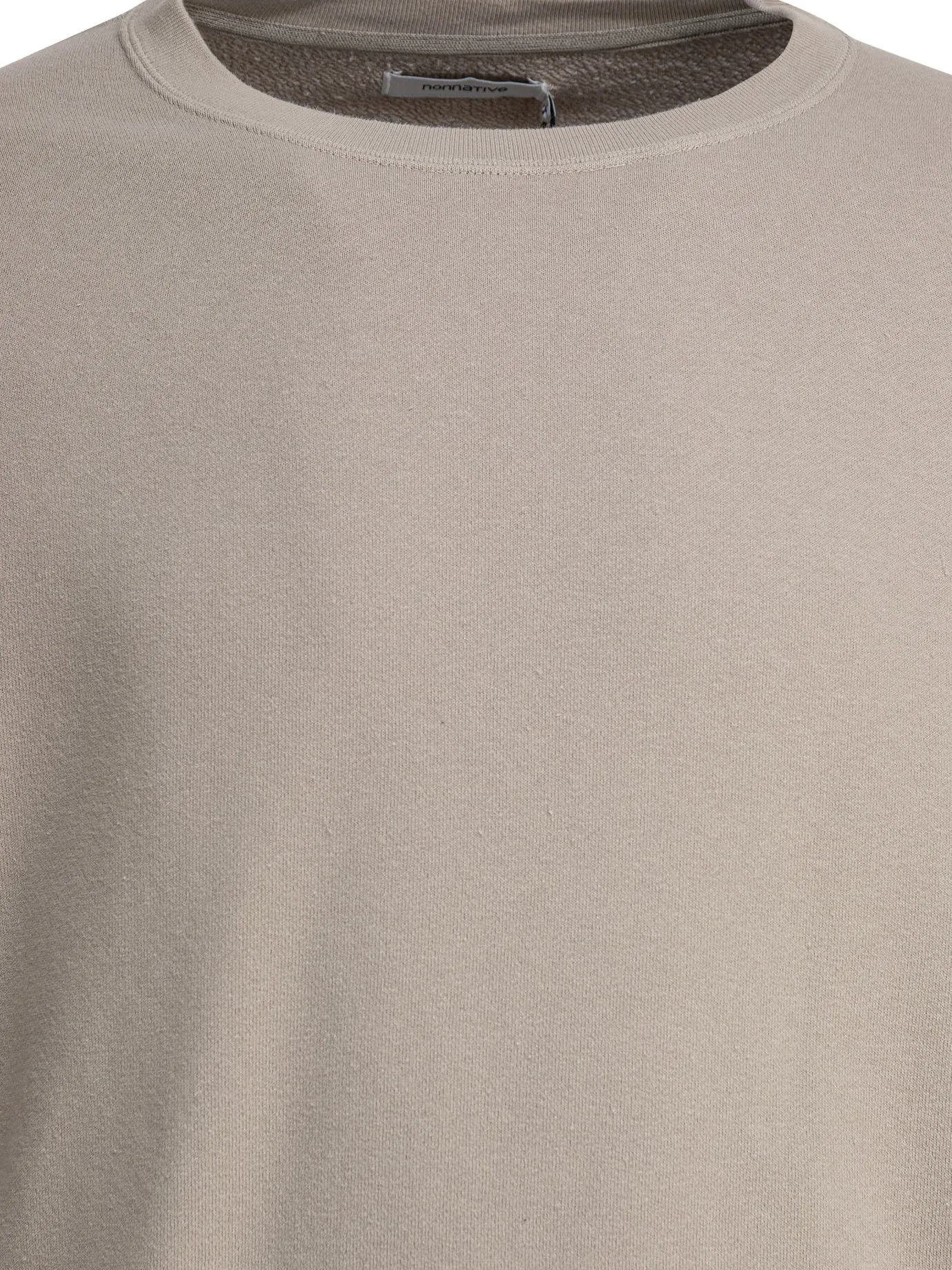 Cotton Crewneck Sweatshirt Sweatshirts Beige sold by Wanan Luxury product image thumbnail 3