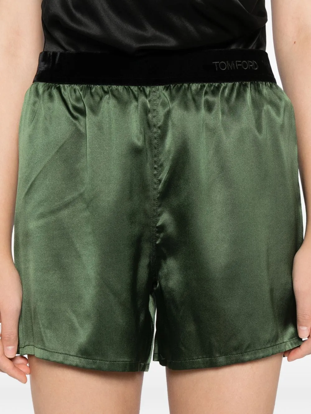 Silk Pajama Shorts sold by Wanan Luxury product image thumbnail 3