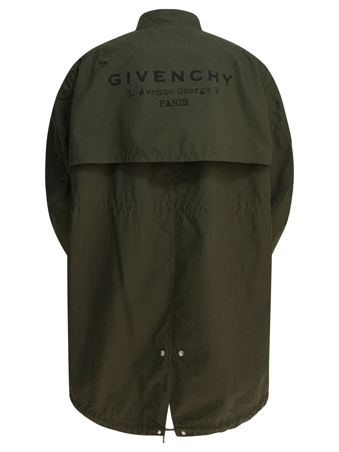 Givenchy Print Parka Jackets And Coats Green sold by Wanan Luxury product image thumbnail 2