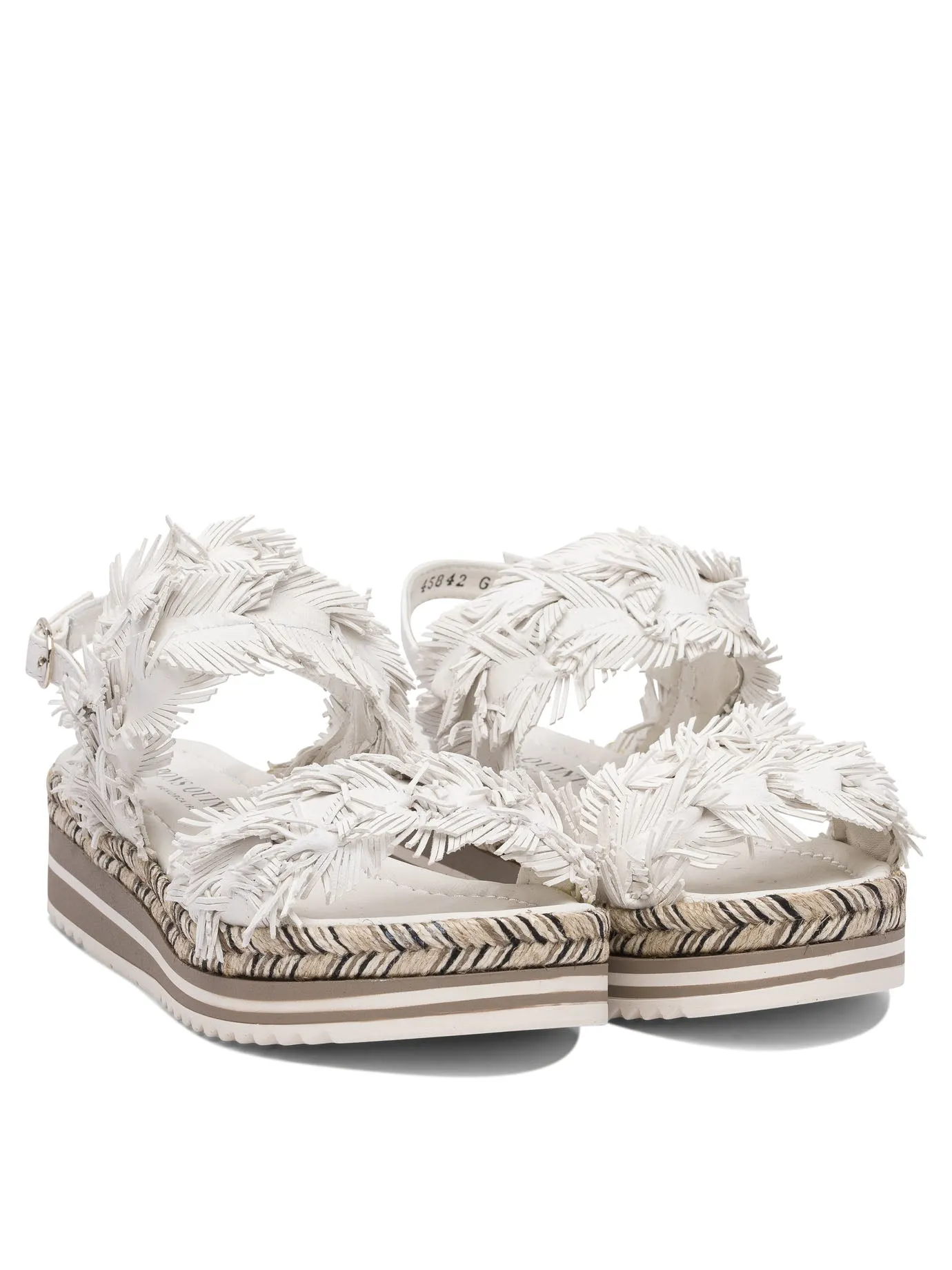 Sandals White sold by Wanan Luxury product image thumbnail 2