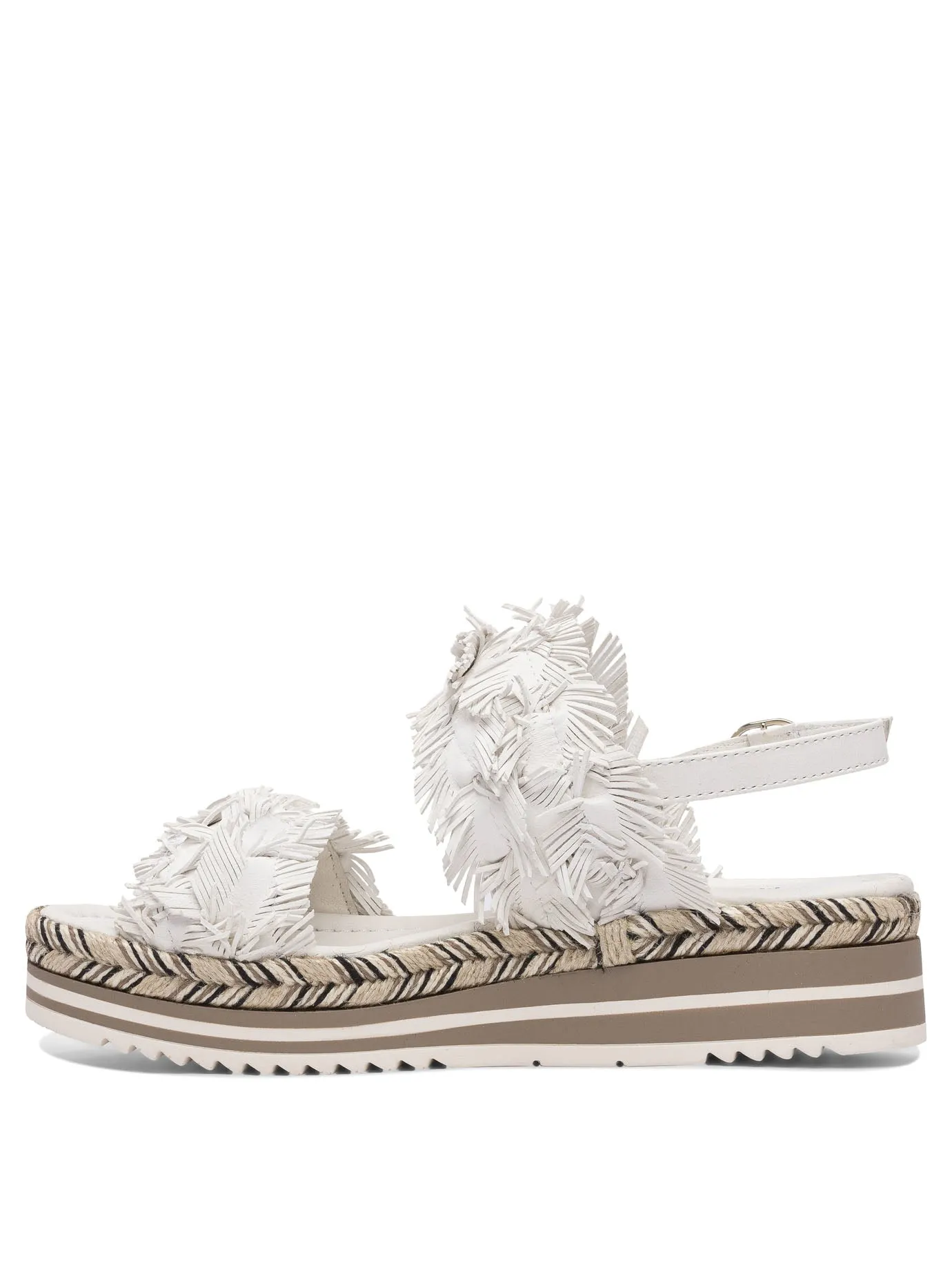 Sandals White sold by Wanan Luxury product image thumbnail 3