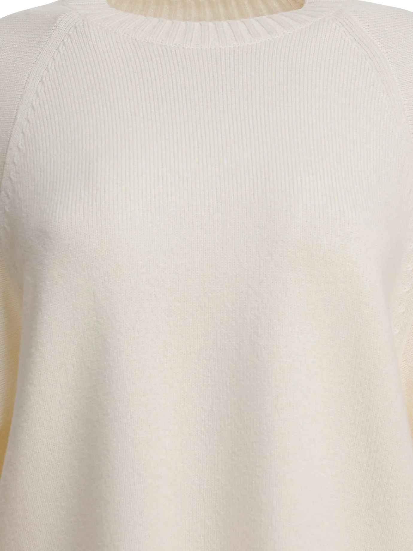 Wool And Cashmere Over Sweater Knitwear White sold by Wanan Luxury product image thumbnail 3