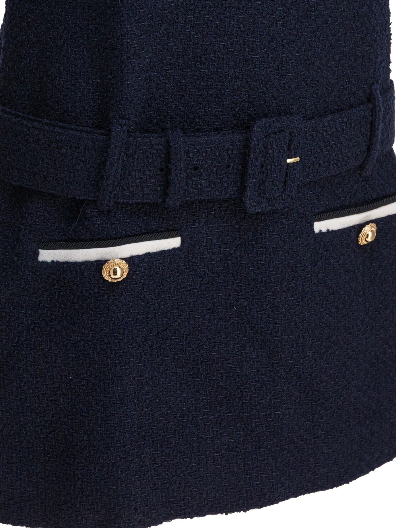 Bouclé Dress Dresses Blue sold by Wanan Luxury product image thumbnail 4