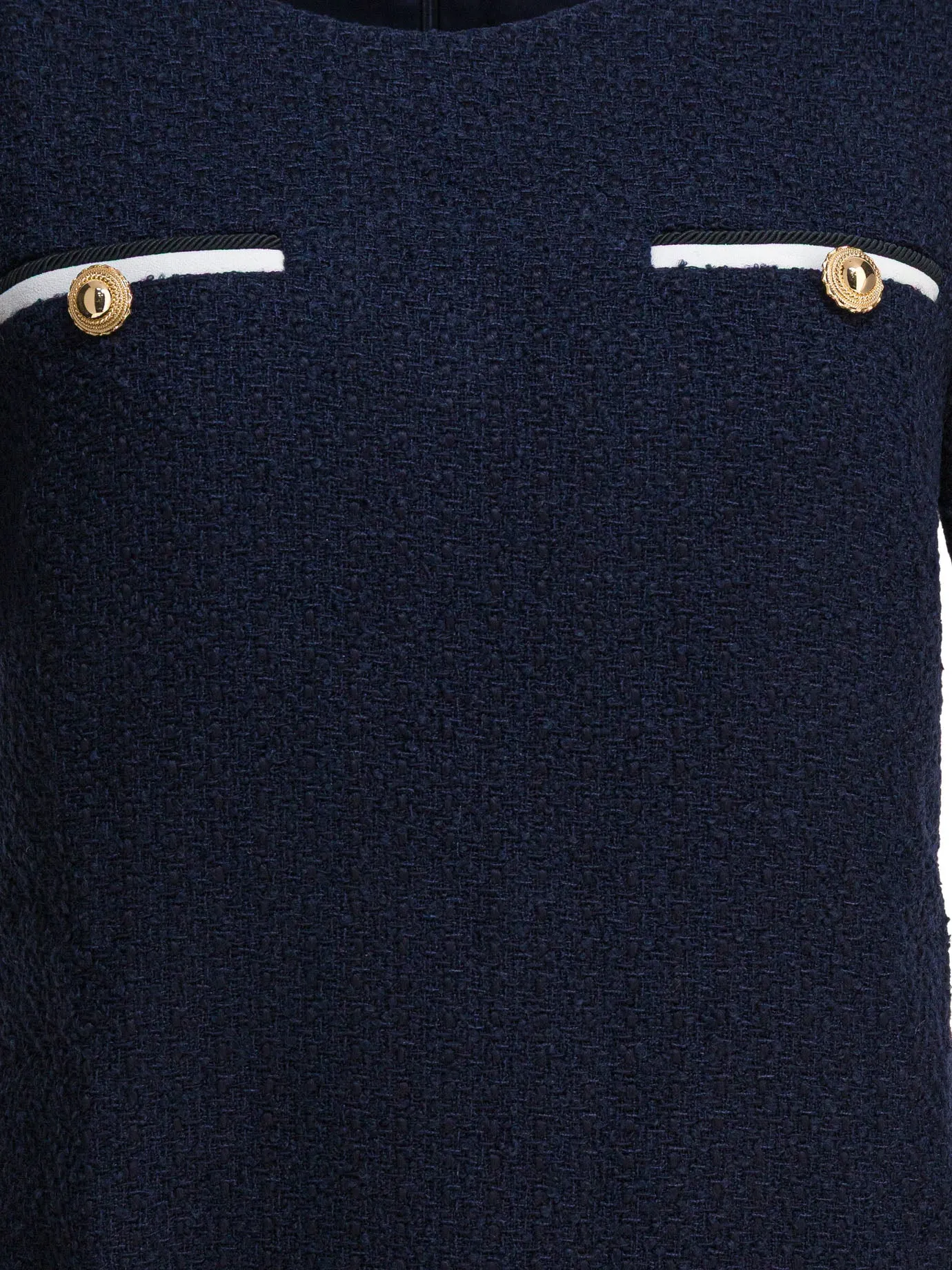 Bouclé Dress Dresses Blue sold by Wanan Luxury product image thumbnail 3