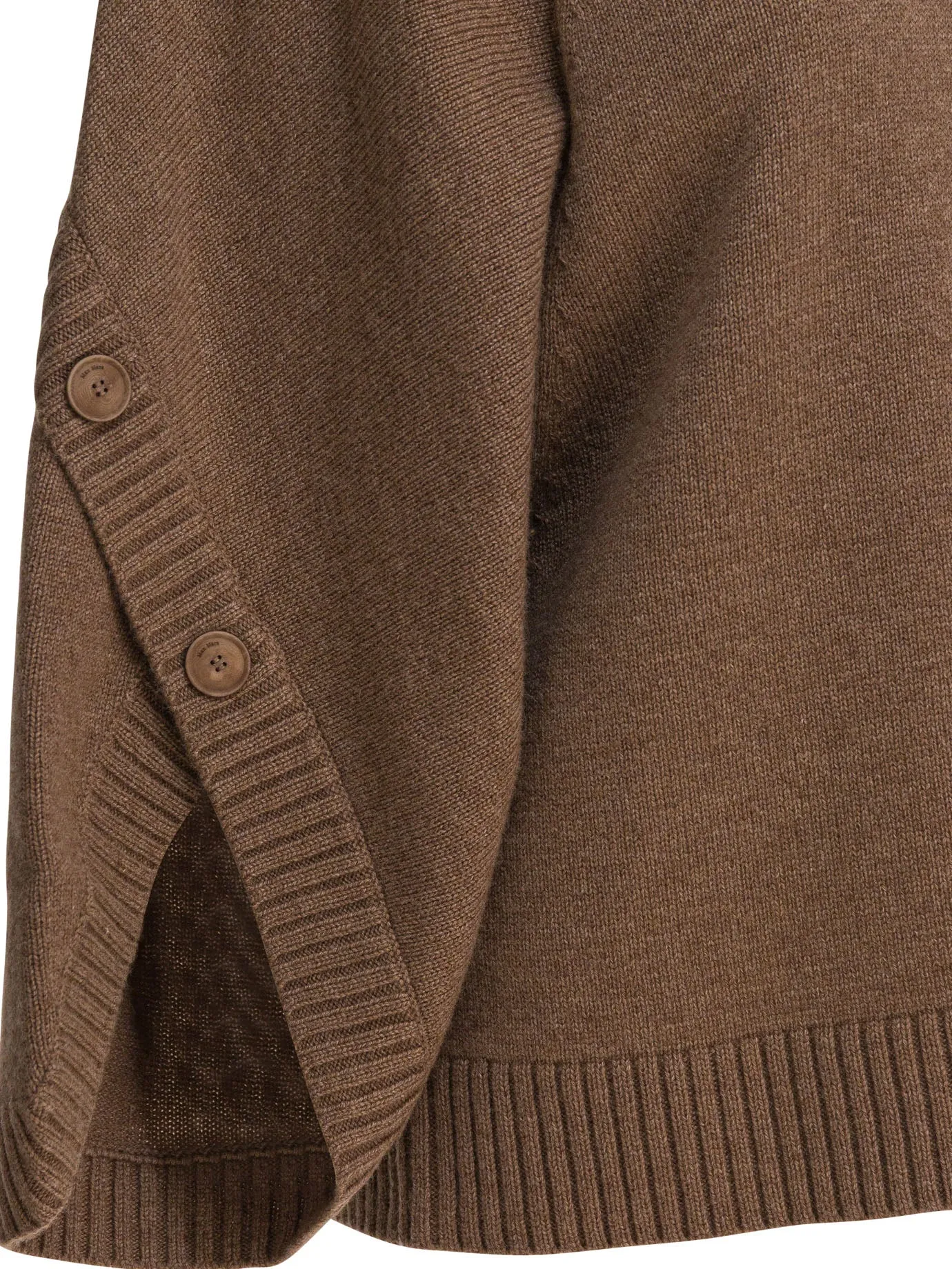 Wool And Cashmere Over Sweater Knitwear Brown sold by Wanan Luxury product image thumbnail 4