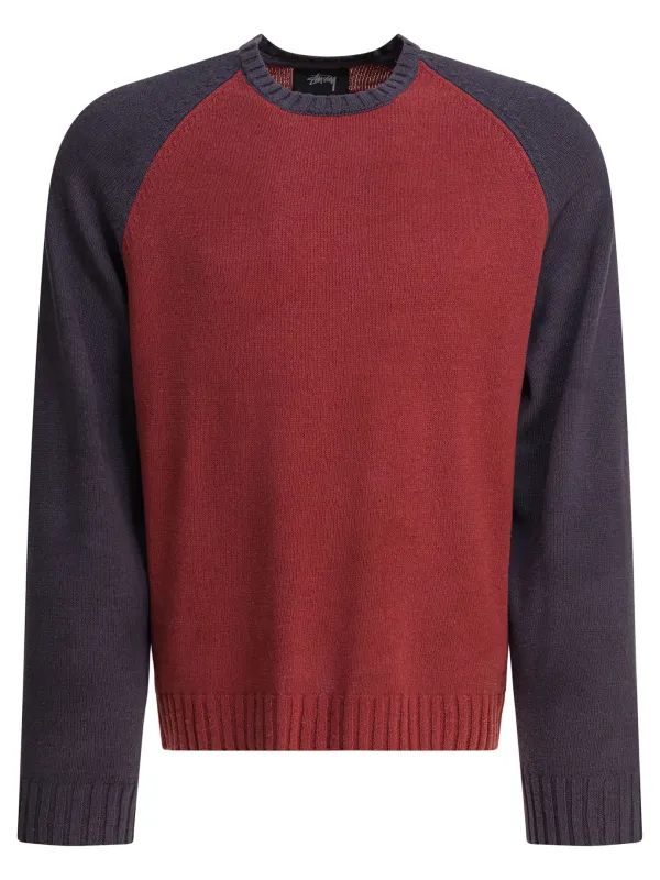 Raglan Knitwear Red sold by Wanan Luxury