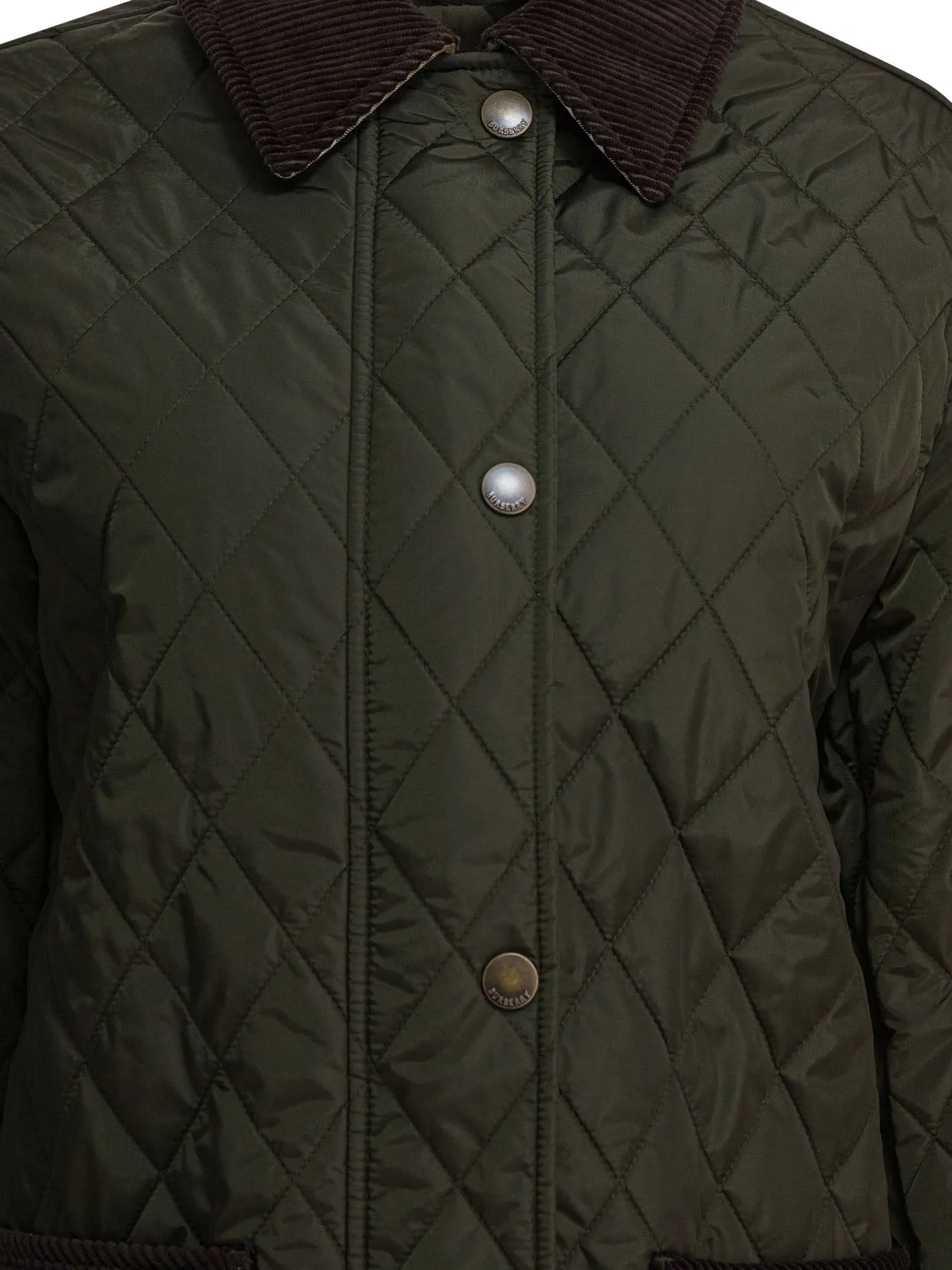 Quilted Jacket Jackets And Coats Green sold by Wanan Luxury product image thumbnail 3