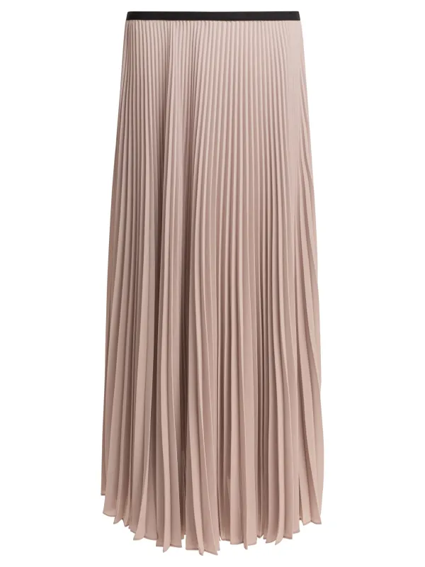 Pleated Skirt Skirts Pink sold by Wanan Luxury