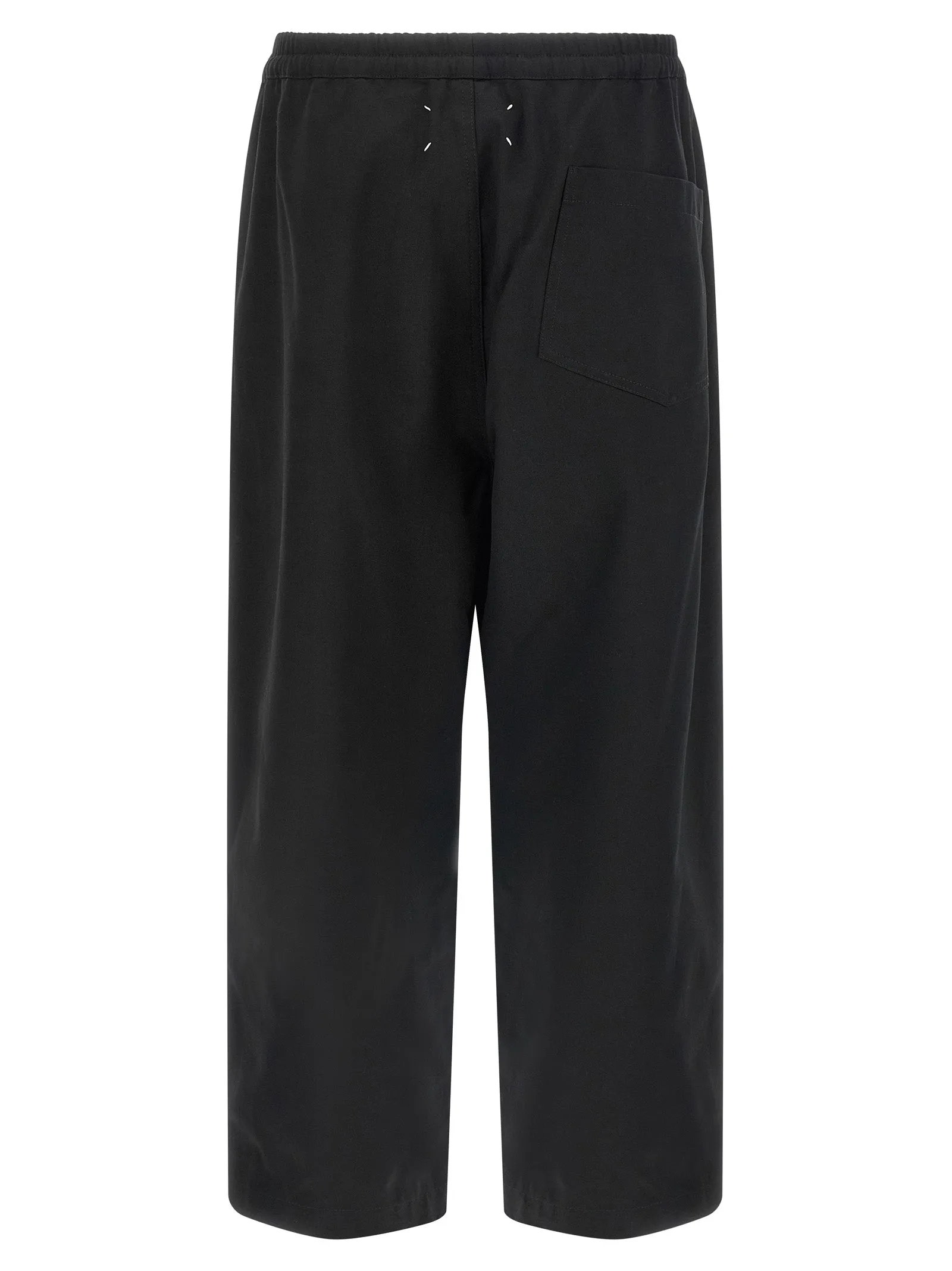 Cotton Trousers Pants Black sold by Wanan Luxury product image thumbnail 2