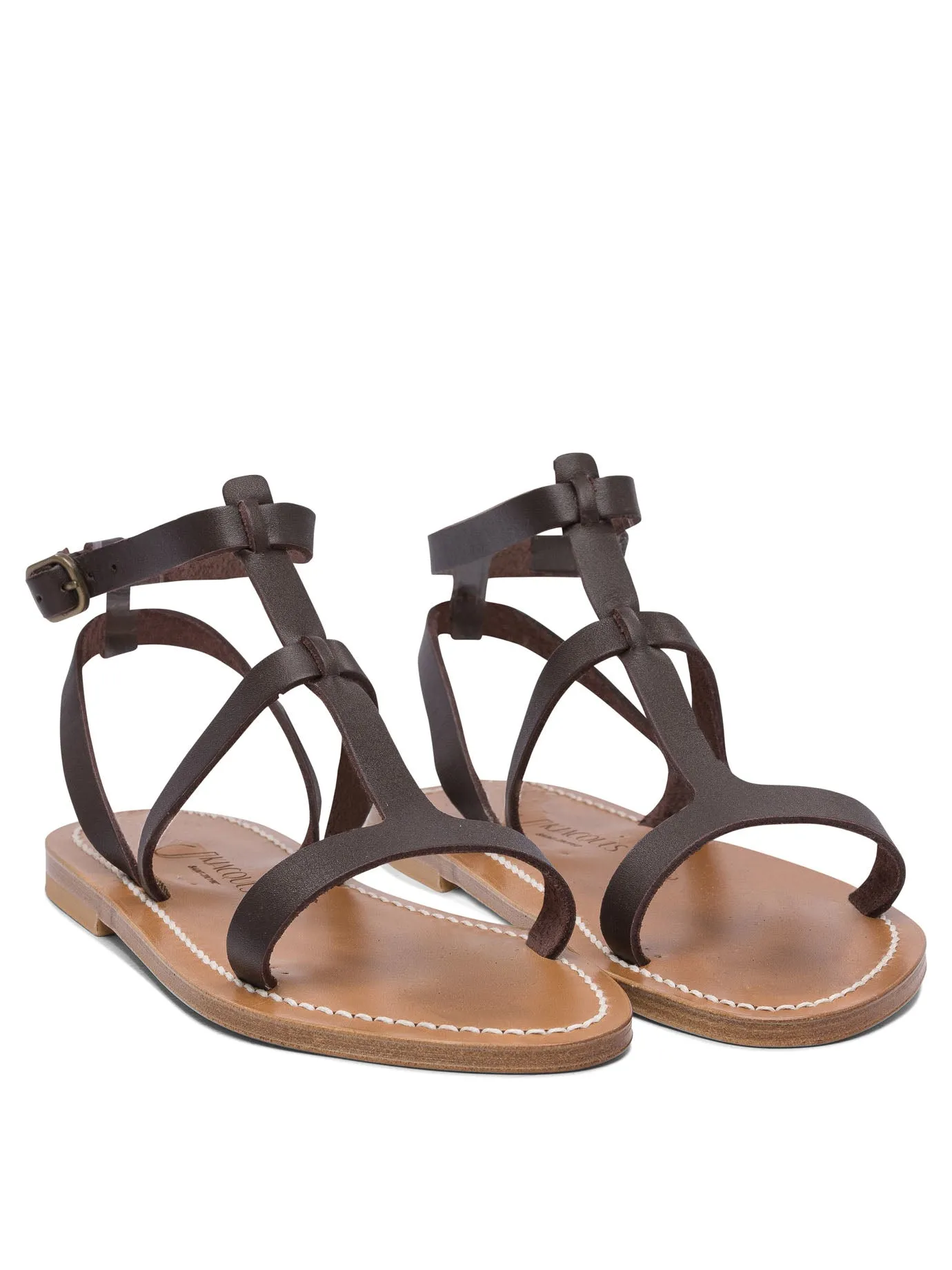Sandals Brown sold by Wanan Luxury product image thumbnail 2