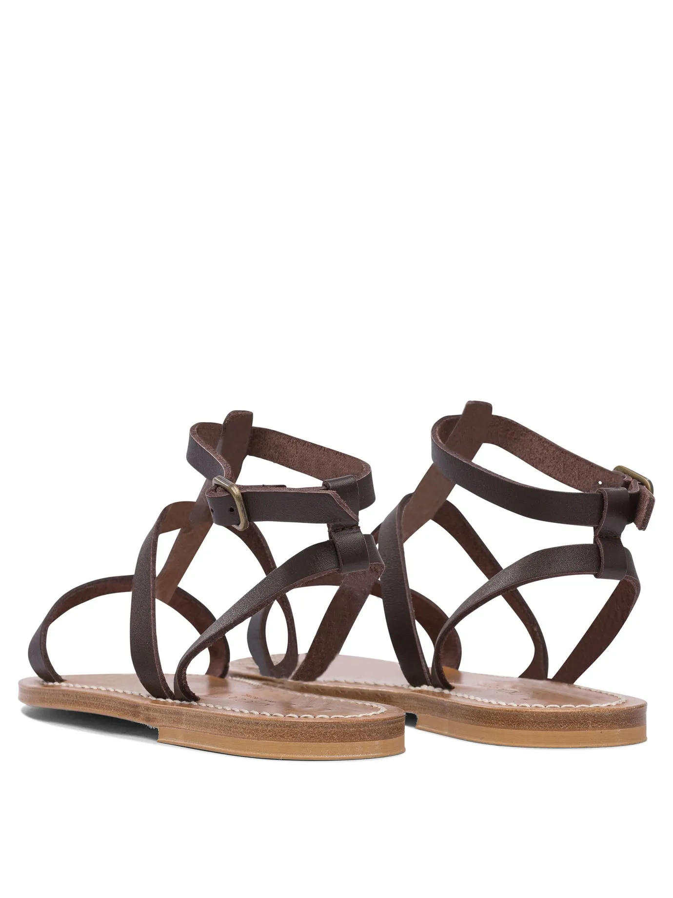 Sandals Brown sold by Wanan Luxury product image thumbnail 4