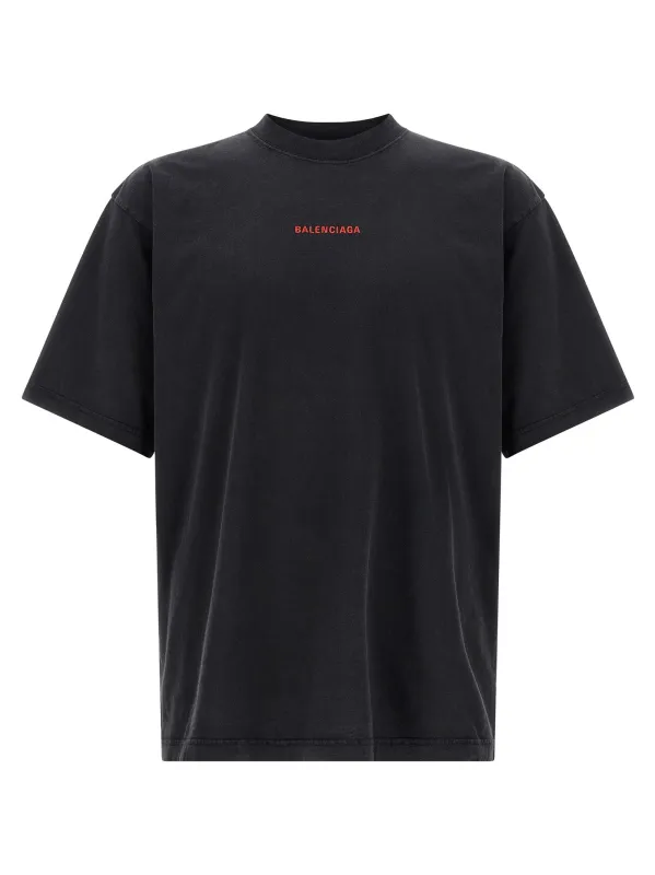 Logo Embroidery T-Shirt Black sold by Wanan Luxury