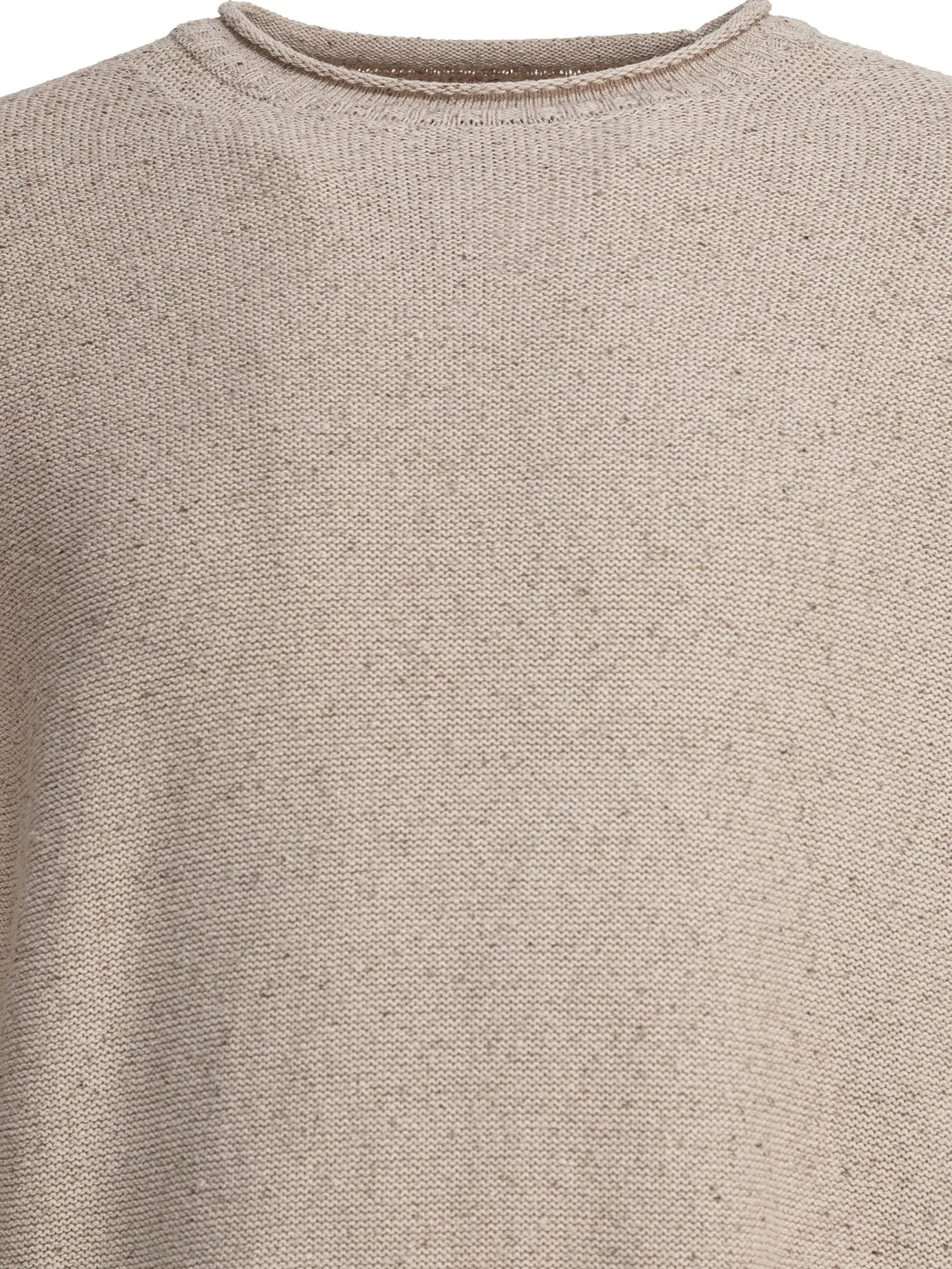 Round Neck Roll Sweater Knitwear Beige sold by Wanan Luxury product image thumbnail 3