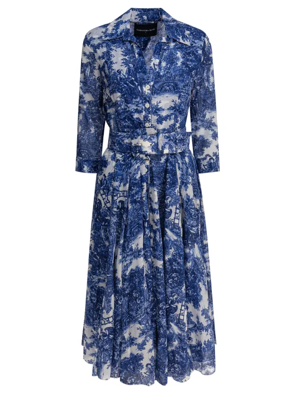 Dresses Blue sold by Wanan Luxury