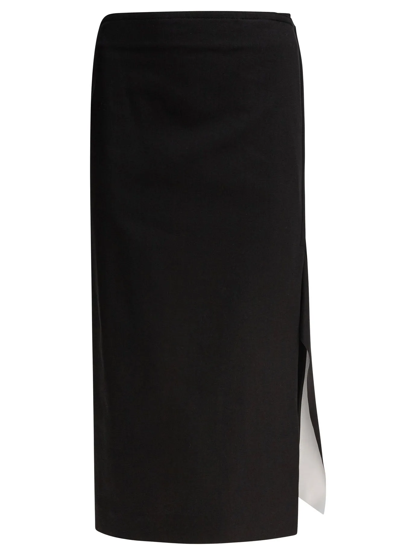 Cotton Pencil Skirt Skirts Black sold by Wanan Luxury