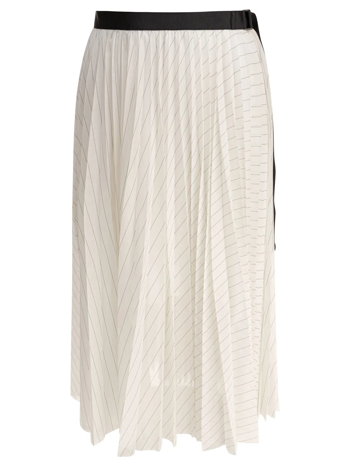 Pleated Skirt Skirts White sold by Wanan Luxury