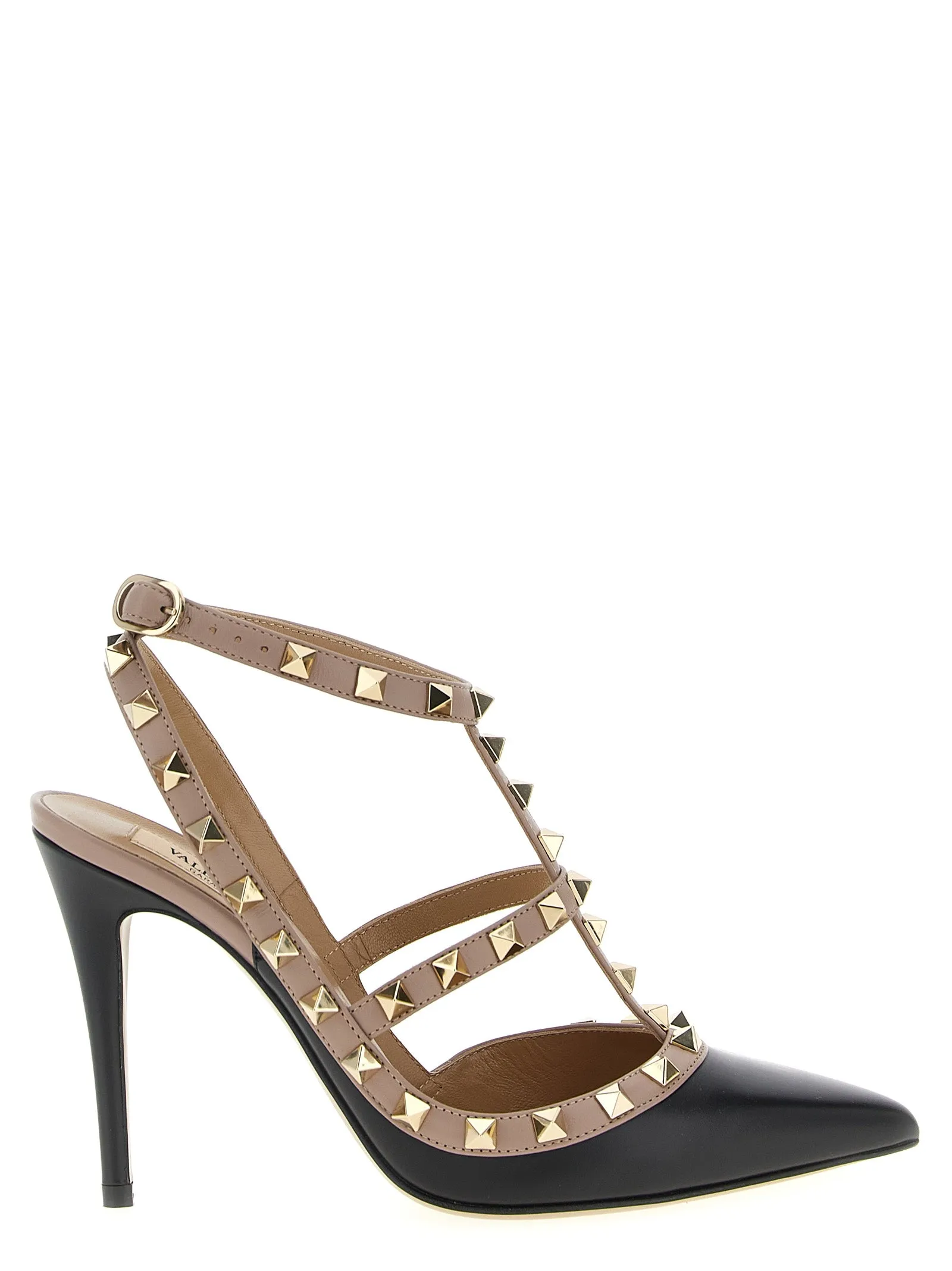 Rockstud Pumps Black sold by Wanan Luxury