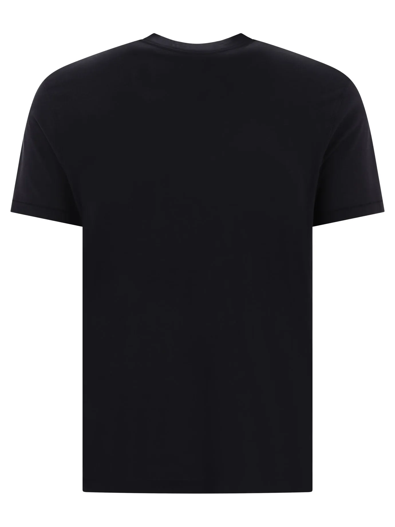 Cotton Lyocell T-Shirt T-Shirts Black sold by Wanan Luxury product image thumbnail 2