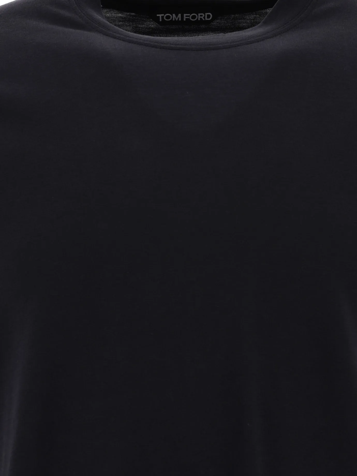 Cotton Lyocell T-Shirt T-Shirts Black sold by Wanan Luxury product image thumbnail 3