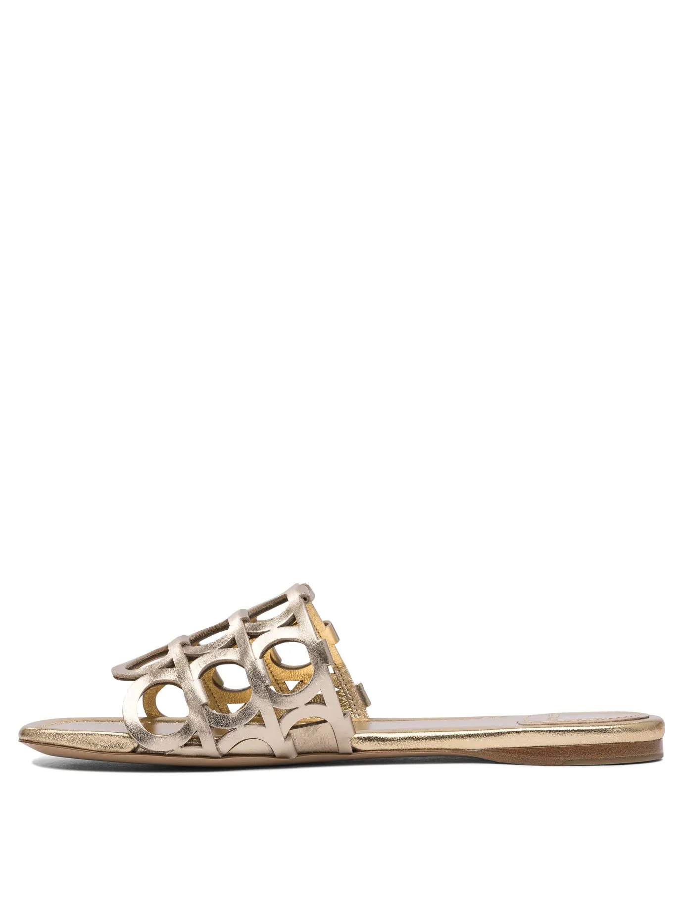 Sandals Gold sold by Wanan Luxury product image thumbnail 3