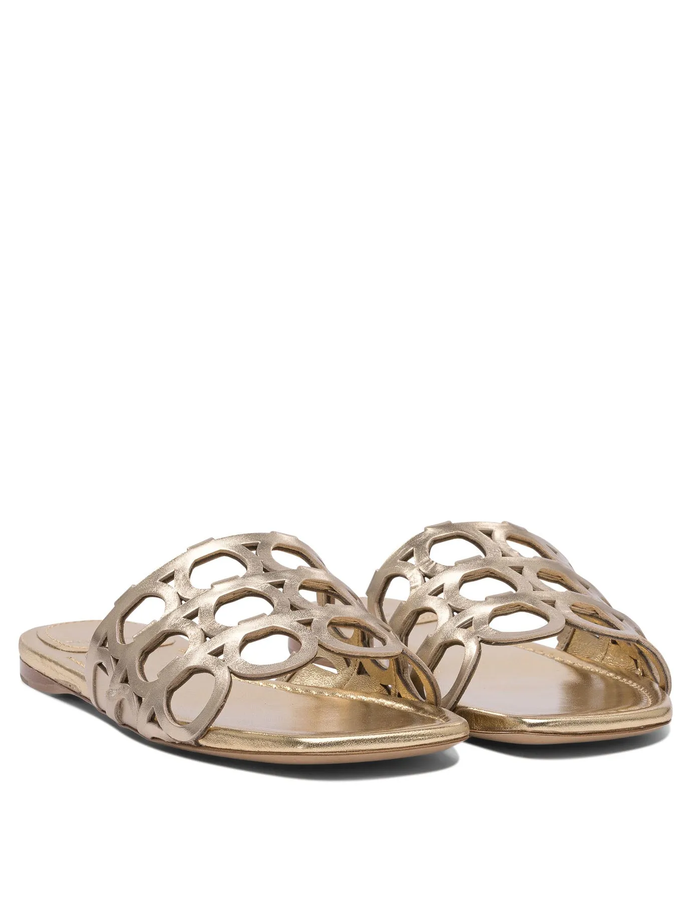 Sandals Gold sold by Wanan Luxury product image thumbnail 2