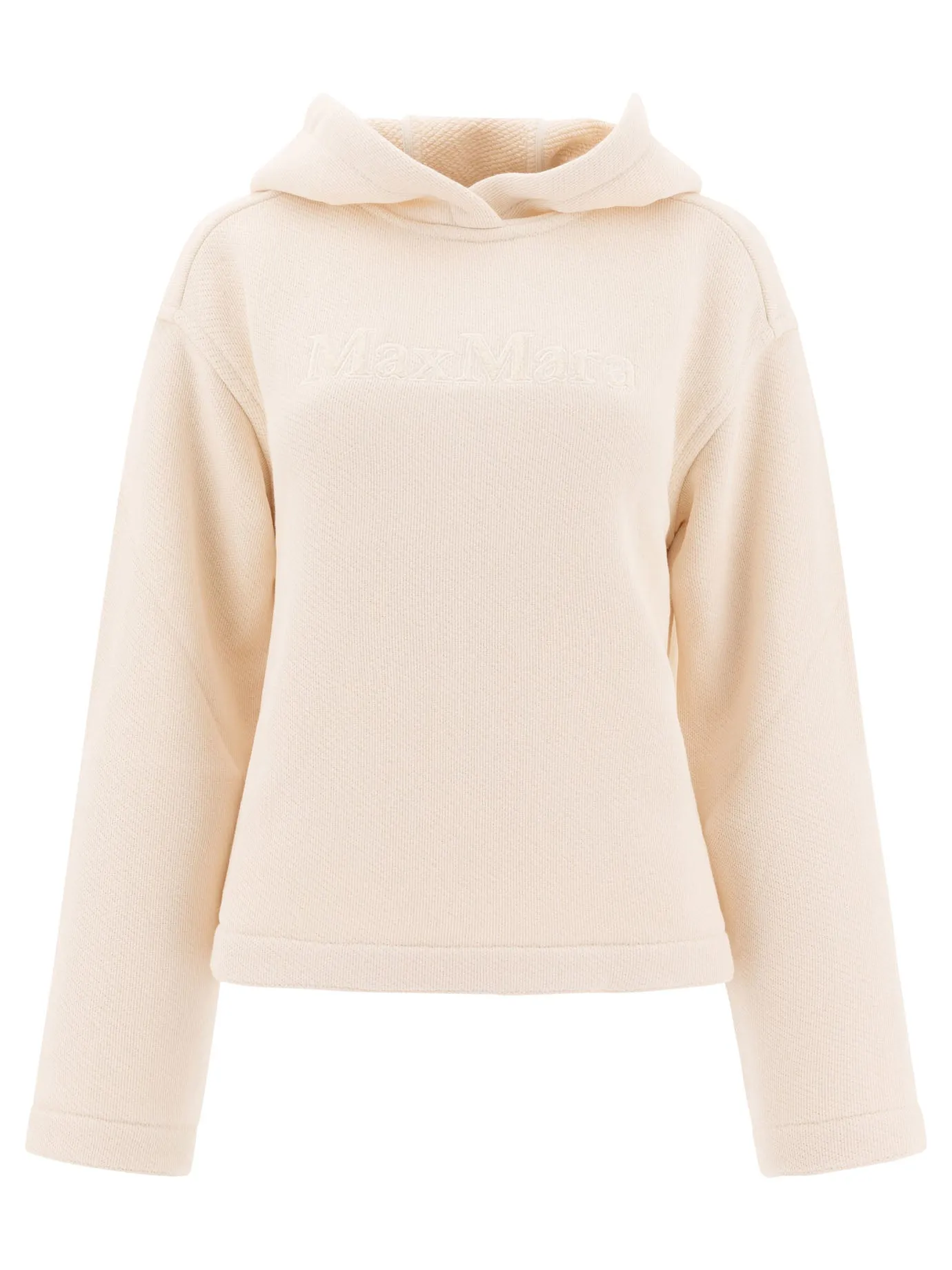 Hoodie With Embroidered Logo Sweatshirts White sold by Wanan Luxury