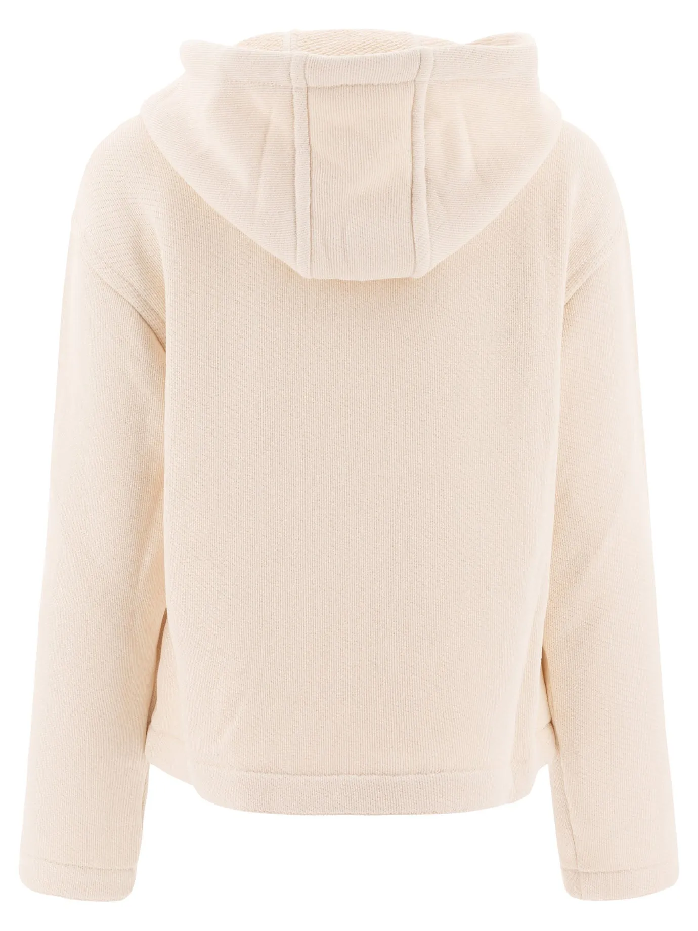Hoodie With Embroidered Logo Sweatshirts White sold by Wanan Luxury product image thumbnail 2