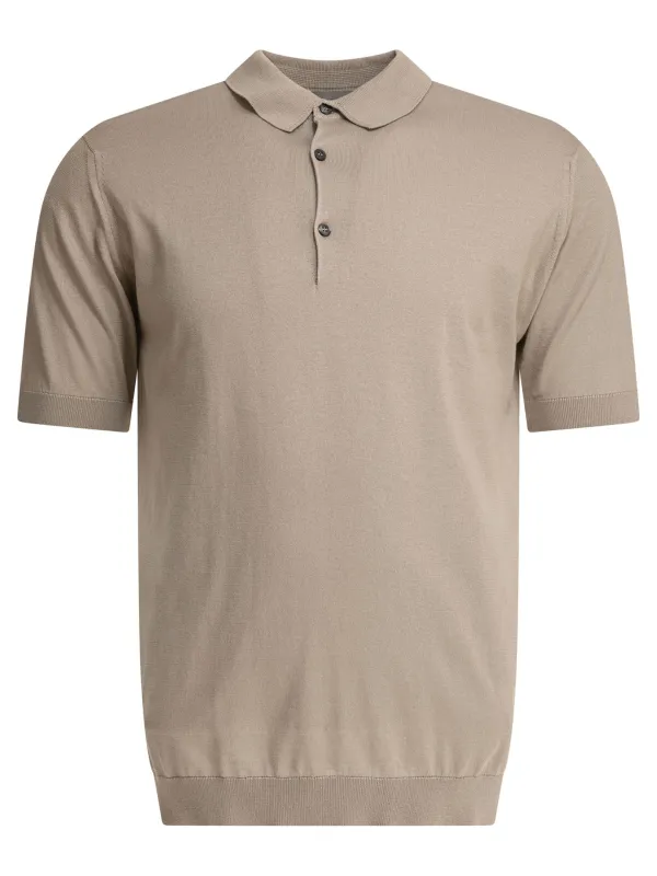 Adrian Polo Shirts Beige sold by Wanan Luxury