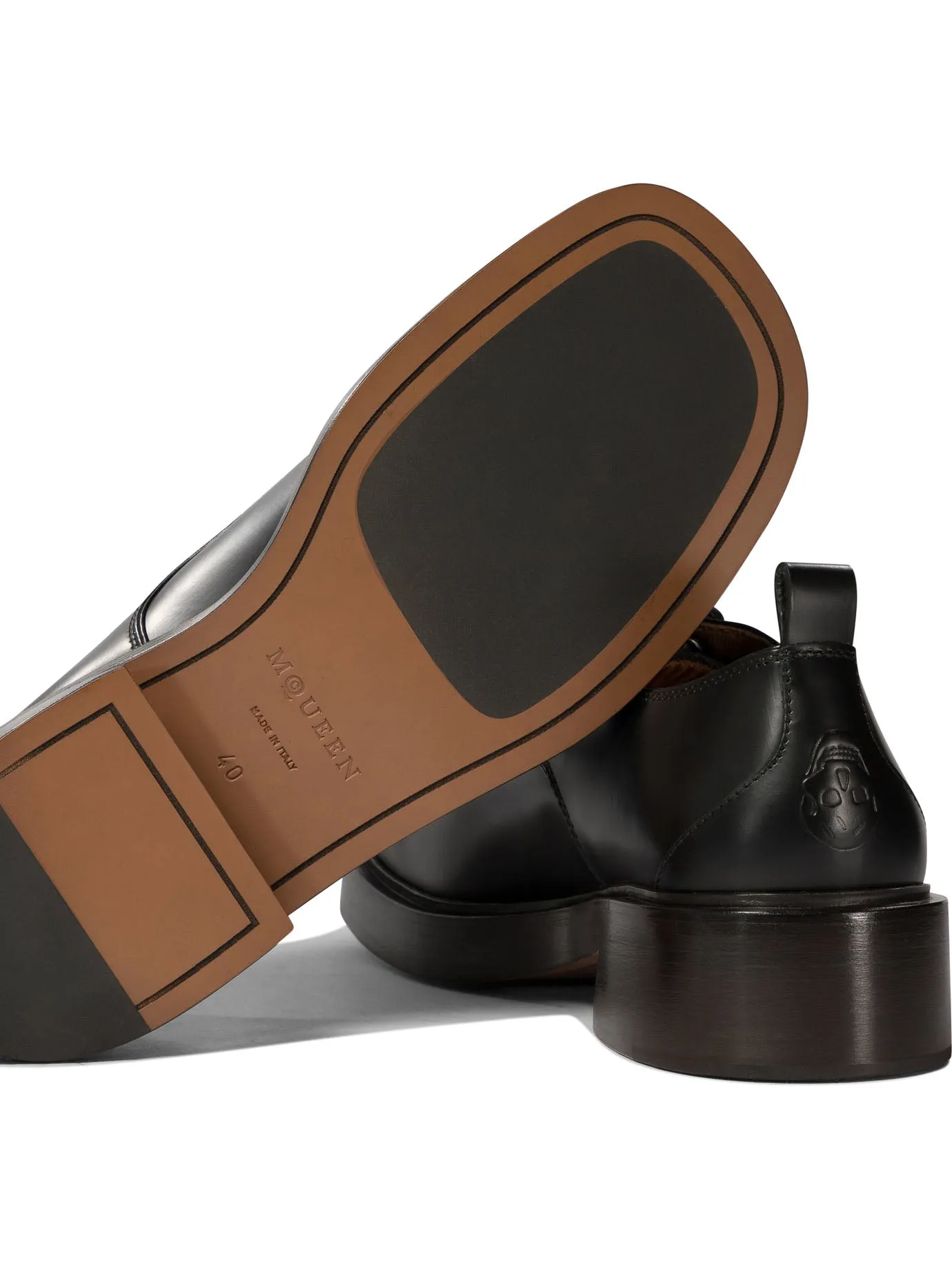 Lace-Up Derby Shoes Lace-Up Shoes Black sold by Wanan Luxury product image thumbnail 4