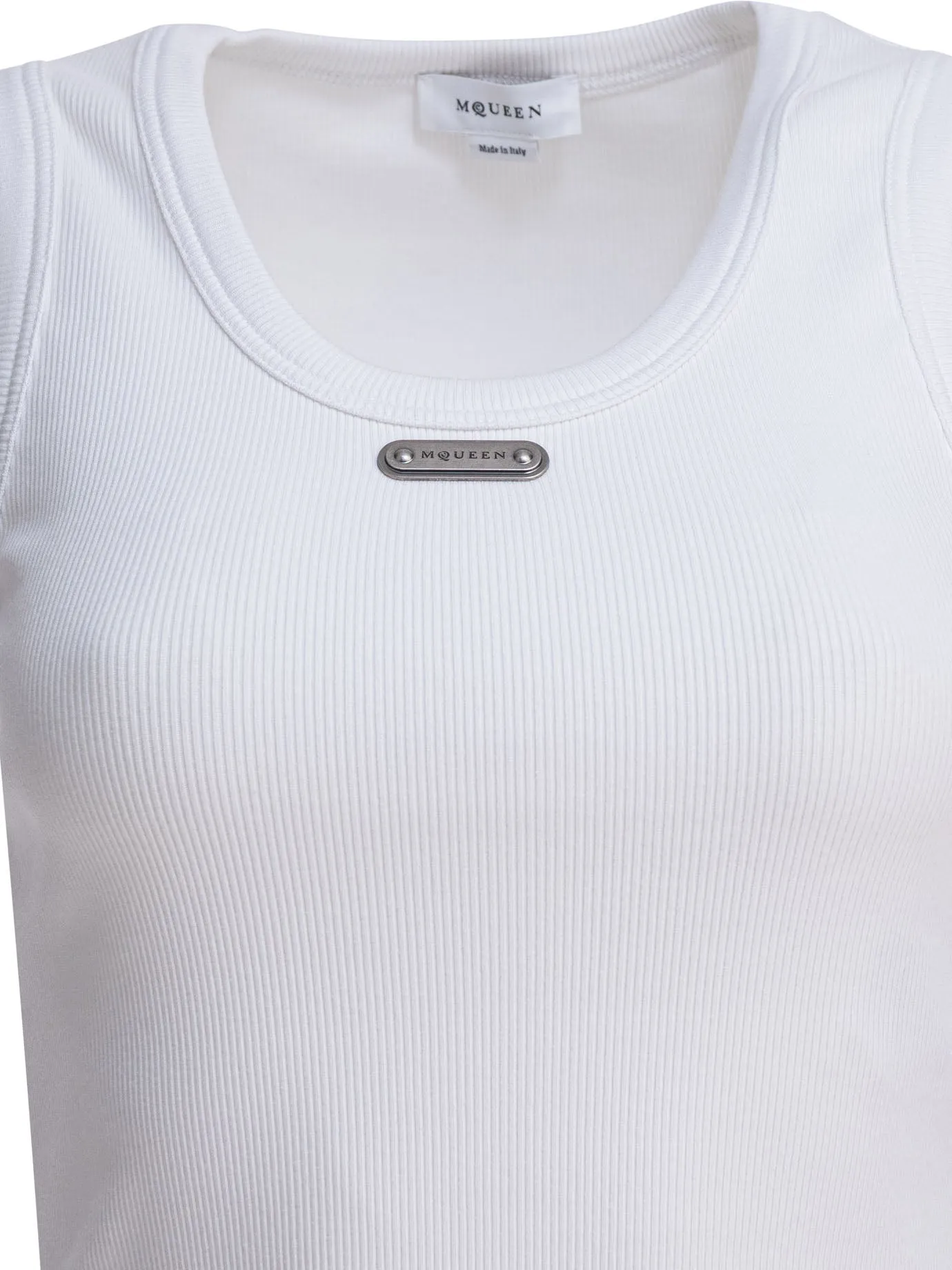 Cut & Sew Top Tops White sold by Wanan Luxury product image thumbnail 3