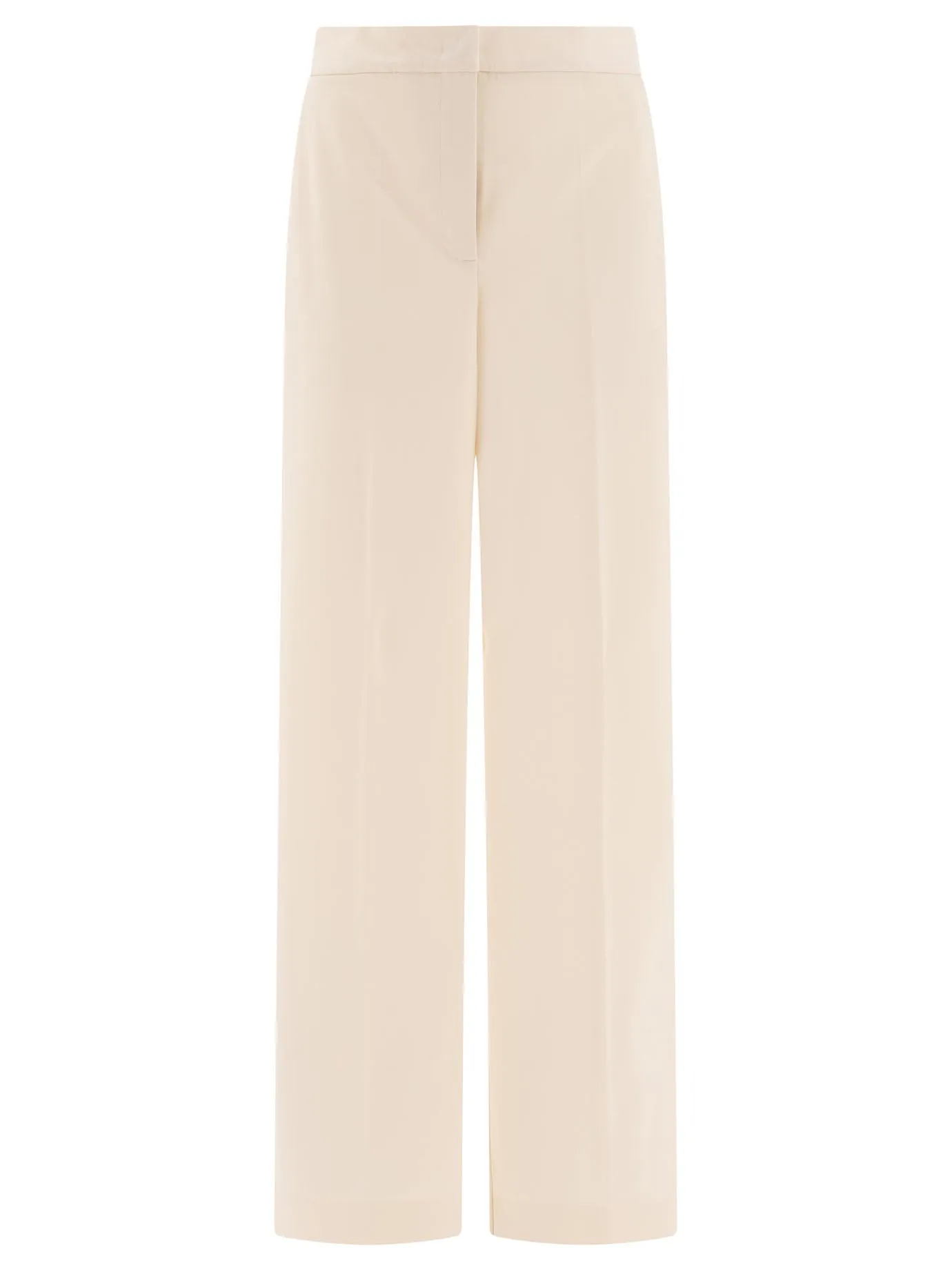 Straight-Leg Trousers White sold by Wanan Luxury