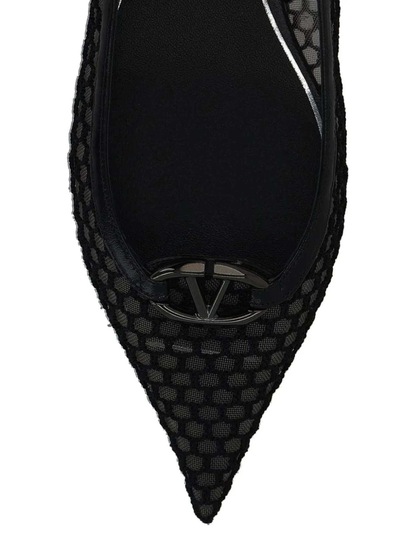 Pointed Slingback Ballet Flats 20 Mm Heeled Shoes Black sold by Wanan Luxury product image thumbnail 5