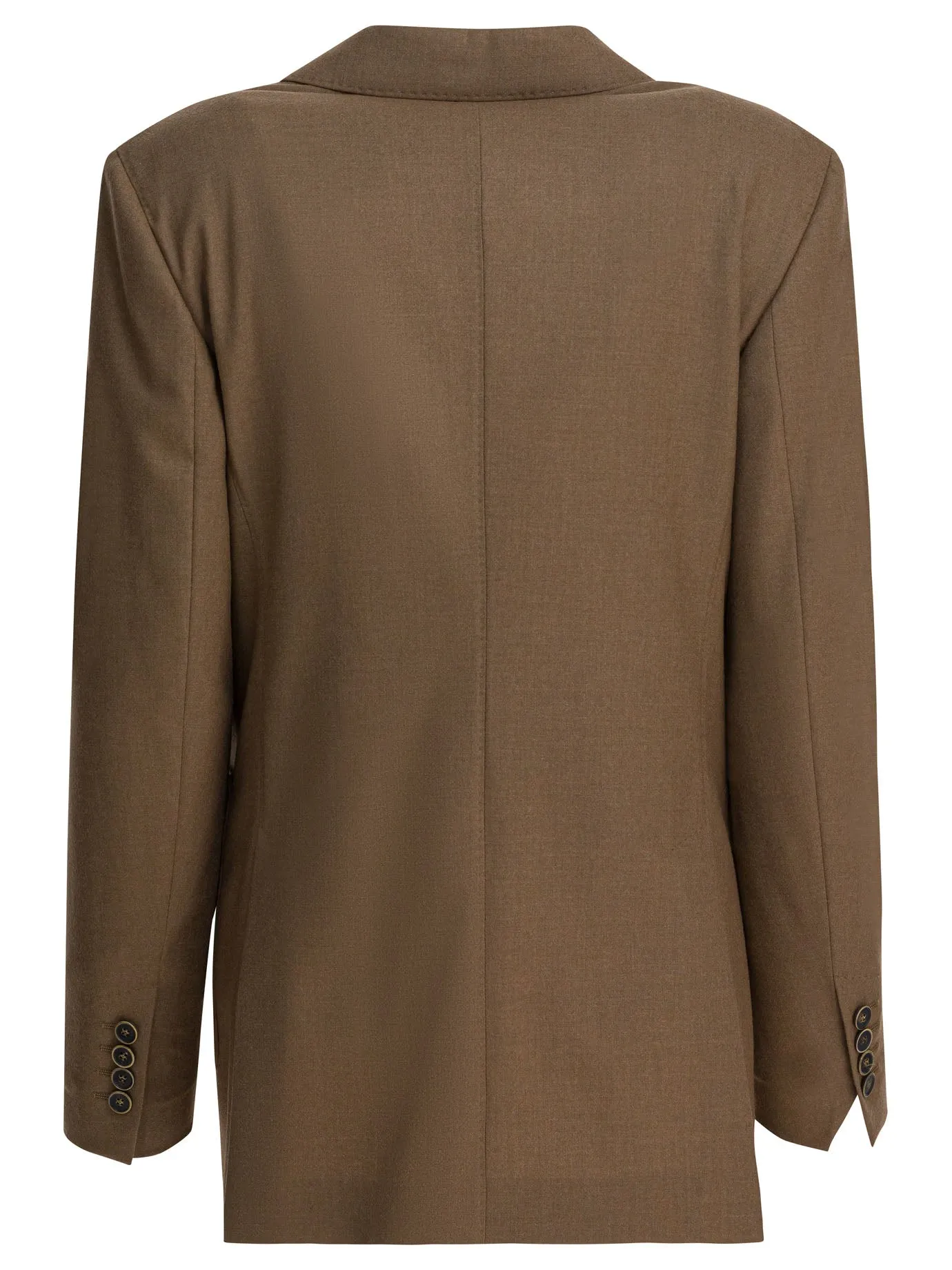 Cashmere Blazer Jackets And Coats Brown sold by Wanan Luxury product image thumbnail 2